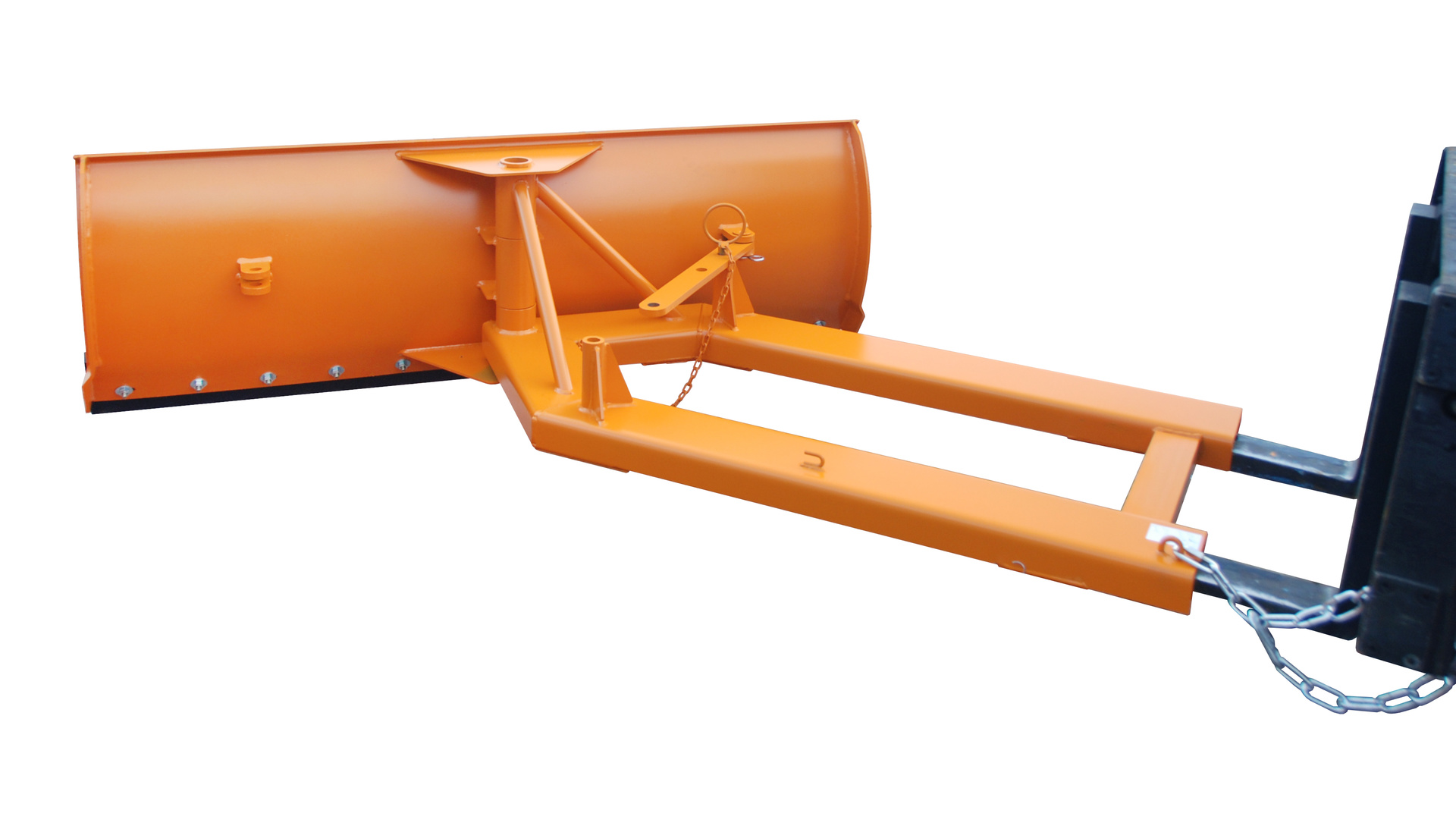 Schneeschieber Typ SCH-G RAL 2000 Gelborange - Stapler Anbaugerät 