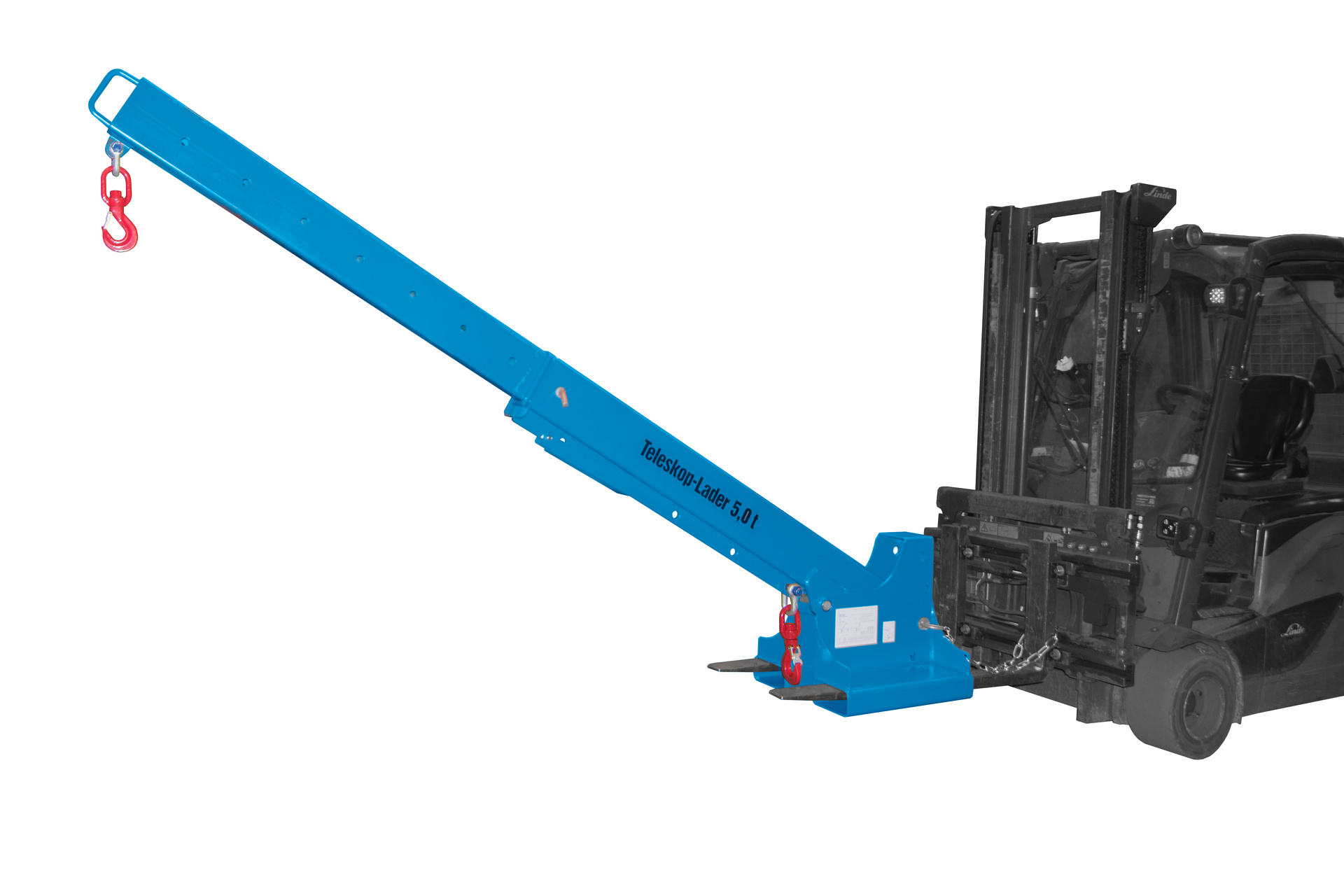 Teleskop-Lader Typ KTH RAL 5012 Lichtblau