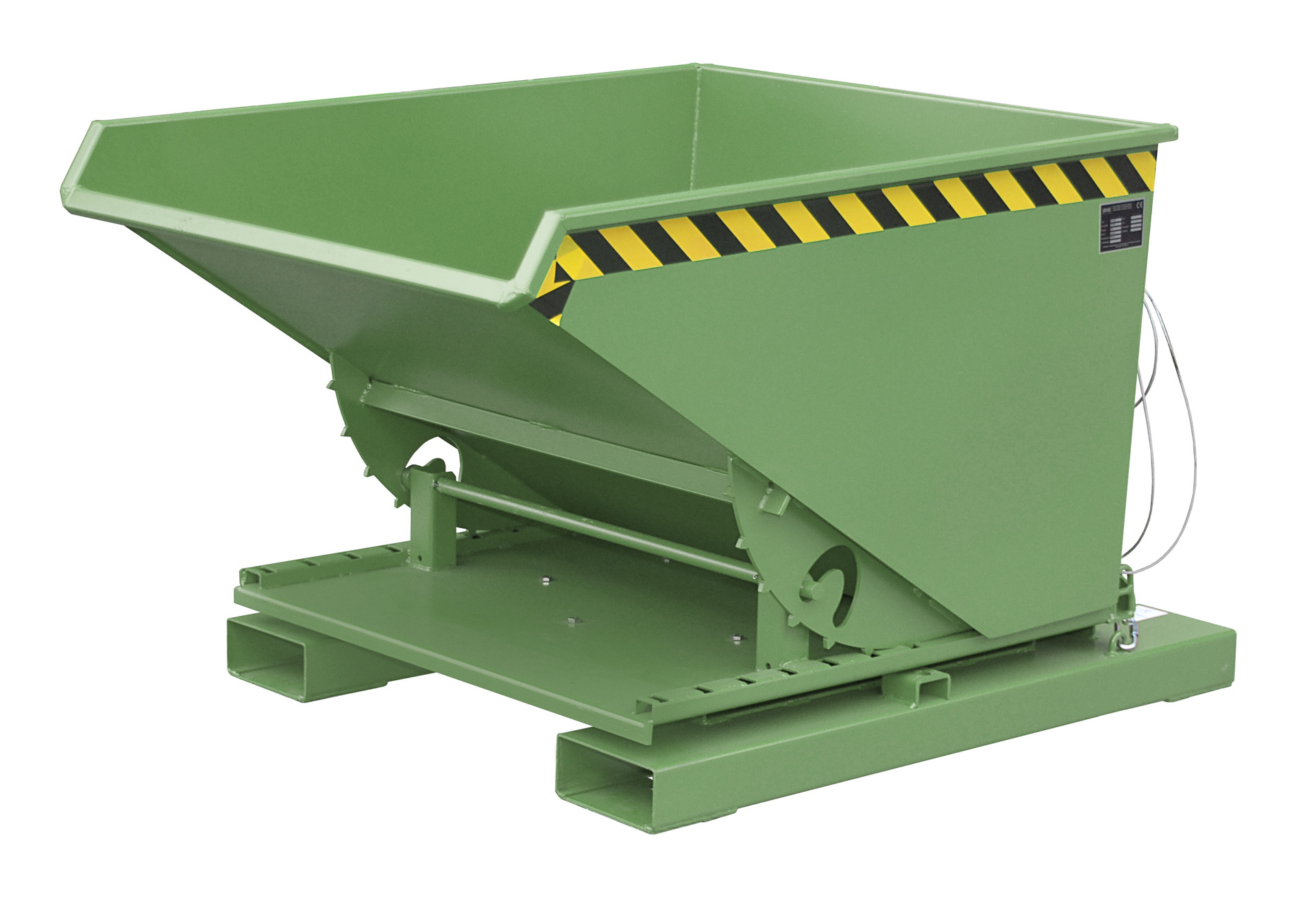 Kippbehälter Typ 3S RAL 6011 Resedagrün