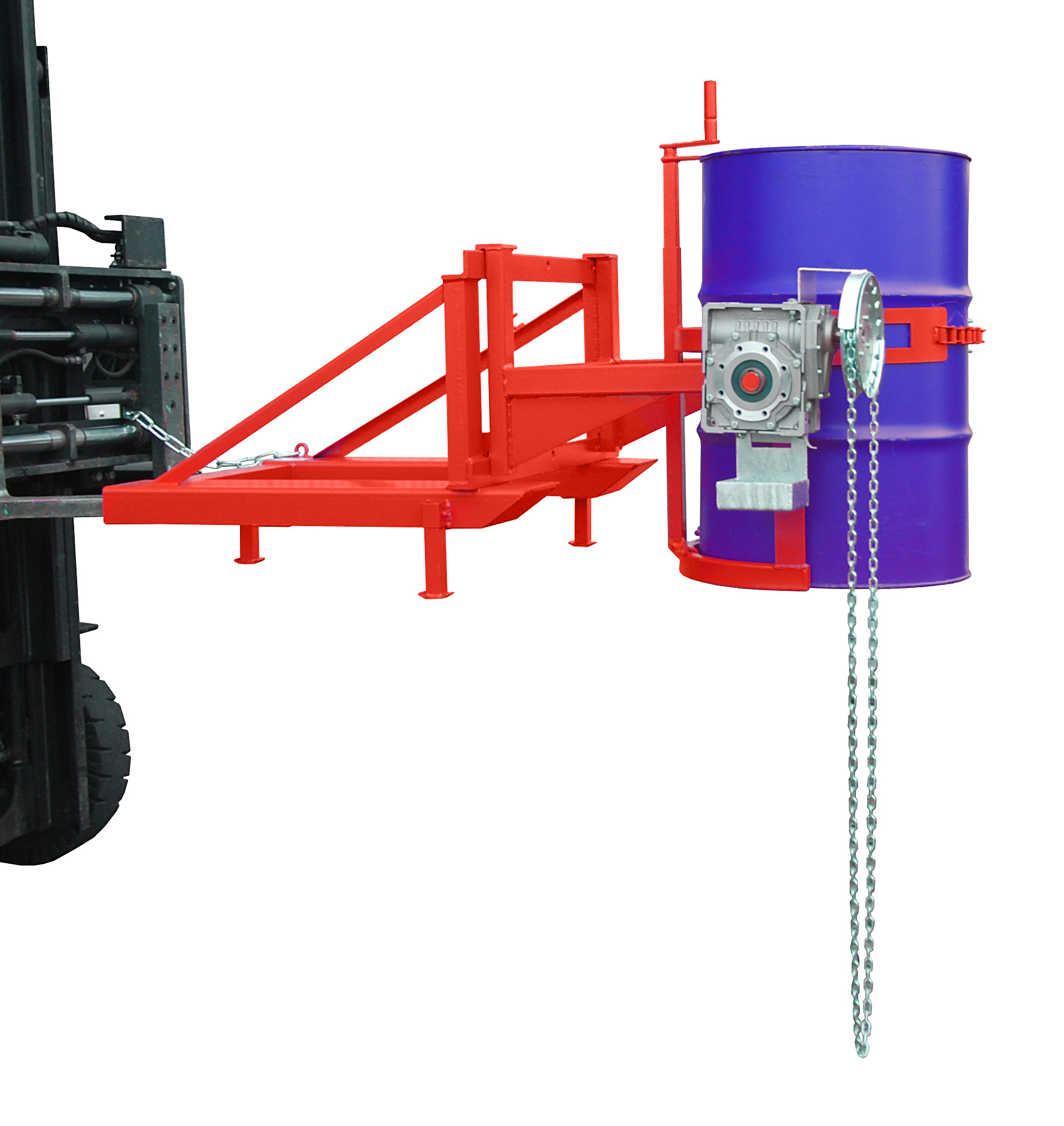 Fasskipper Typ FD/L-K RAL 3000 Feuerrot