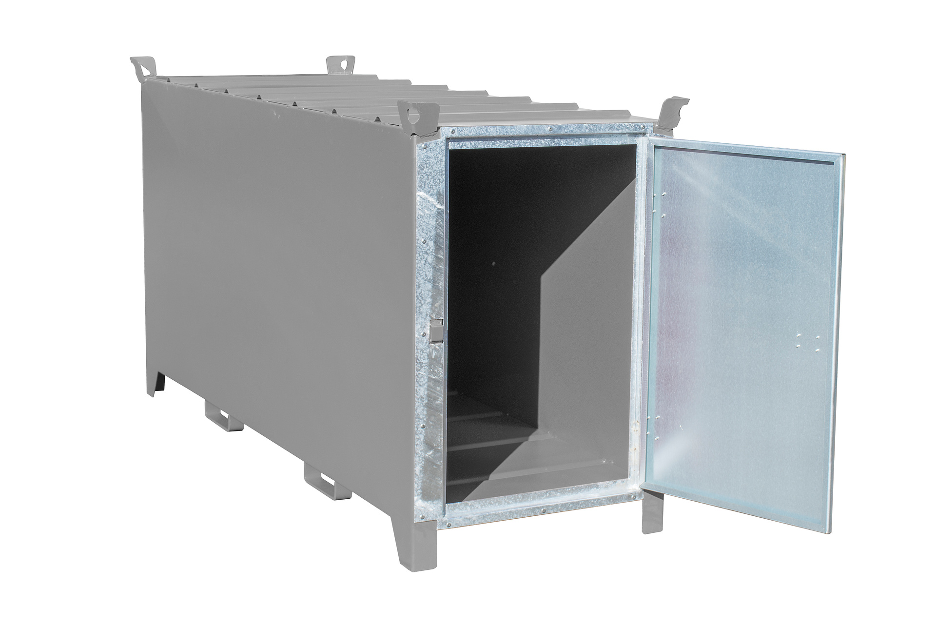 Leuchtstoffröhren-Box Typ SL RAL 7005 Mausgrau