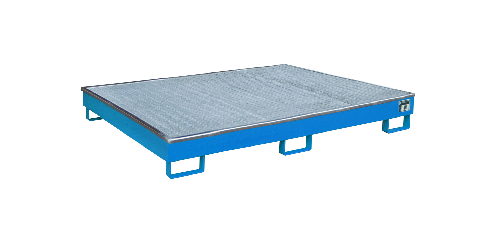 Regalwanne mit PE-Einsatz Typ RW-GR PE RAL 5012 Lichtblau