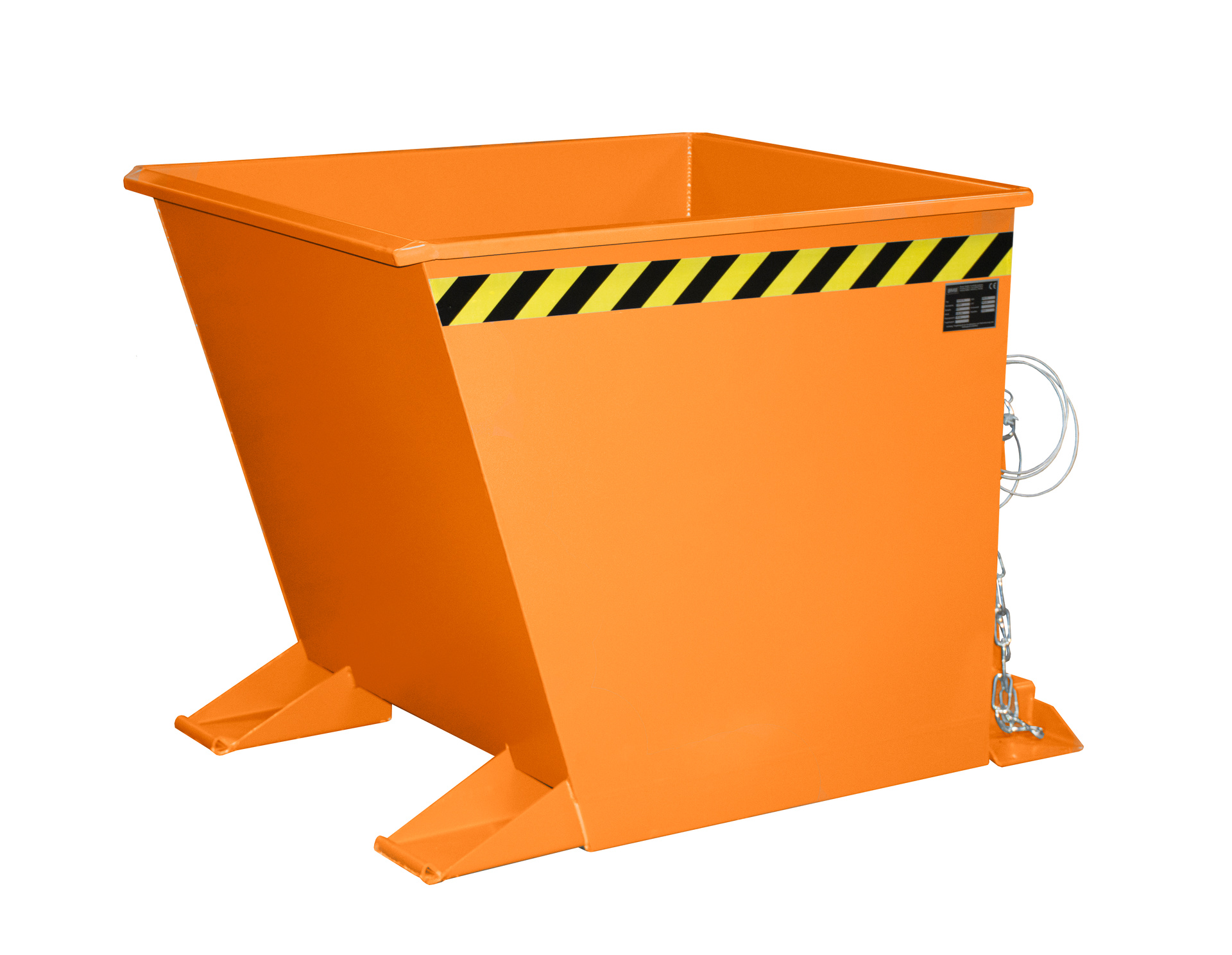 Kippbehälter Typ GU-RZ RAL 2000 Gelborange