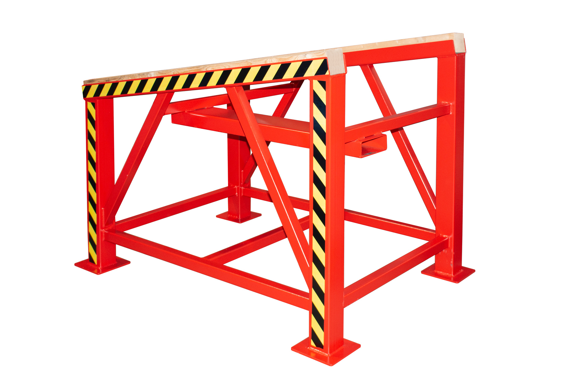 Verladestütze Typ VS RAL 3000 Feuerrot