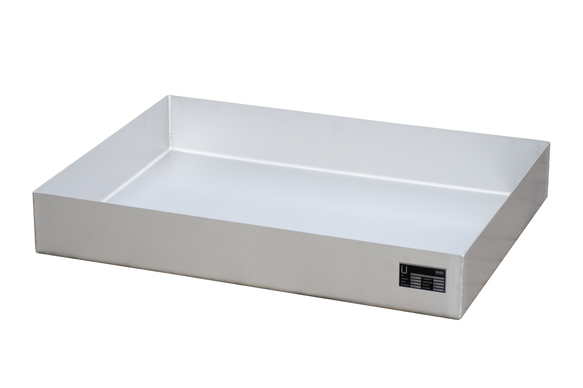 Kleingebindewanne für Paletten Typ KGW-P Edelstahl