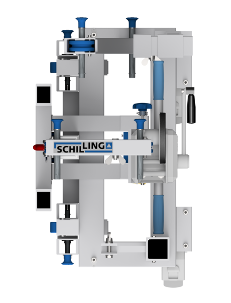 Alu-Multilift zusammengeklappt - von oben