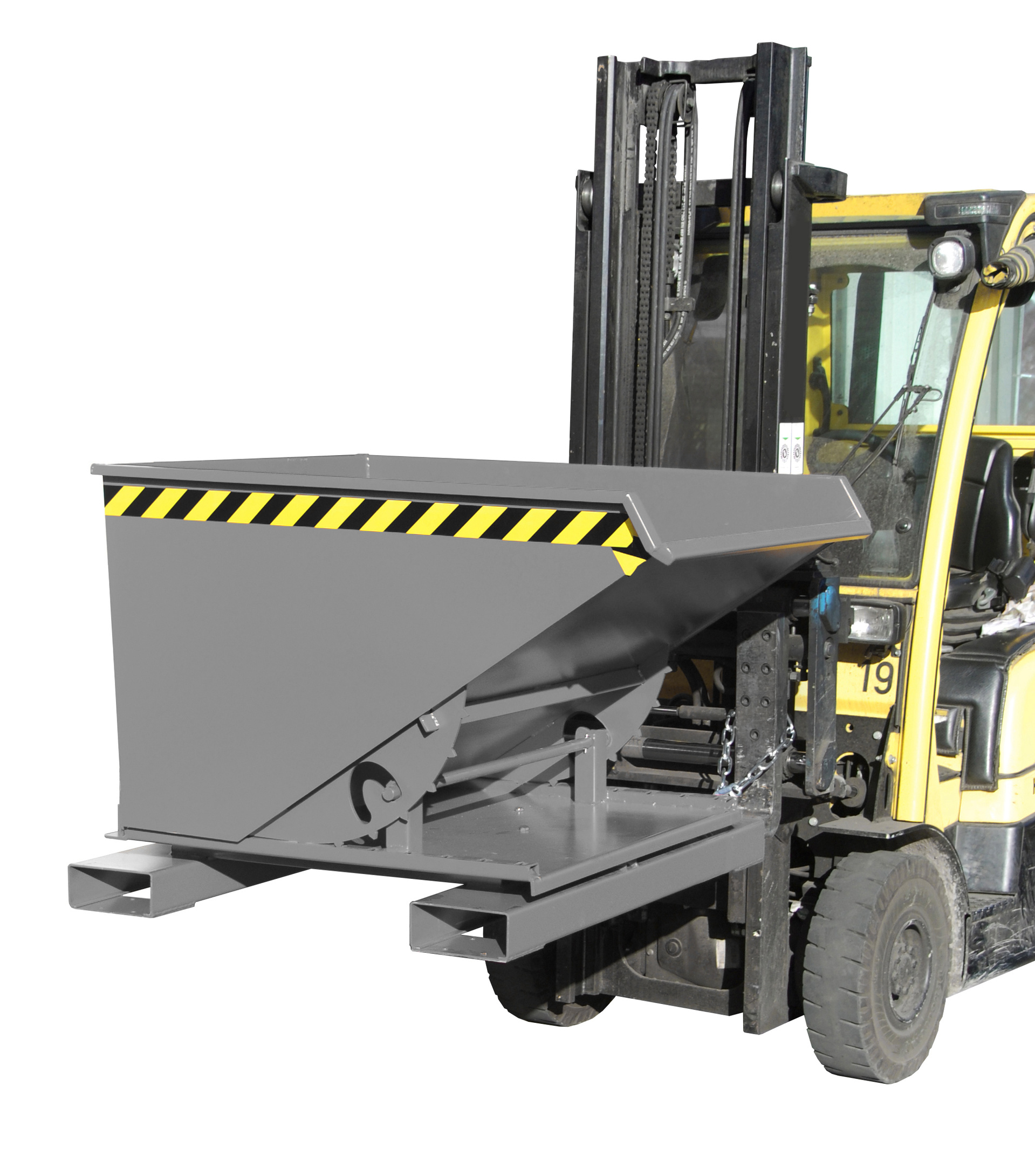 Kippbehälter Typ 3S RAL 7005 Mausgrau