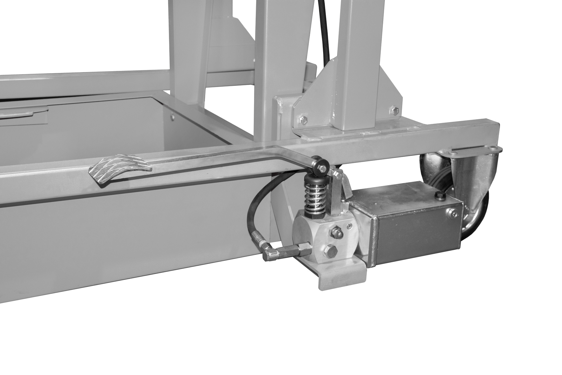 Mülltonnen-Kippstation Typ MKS-F Detail