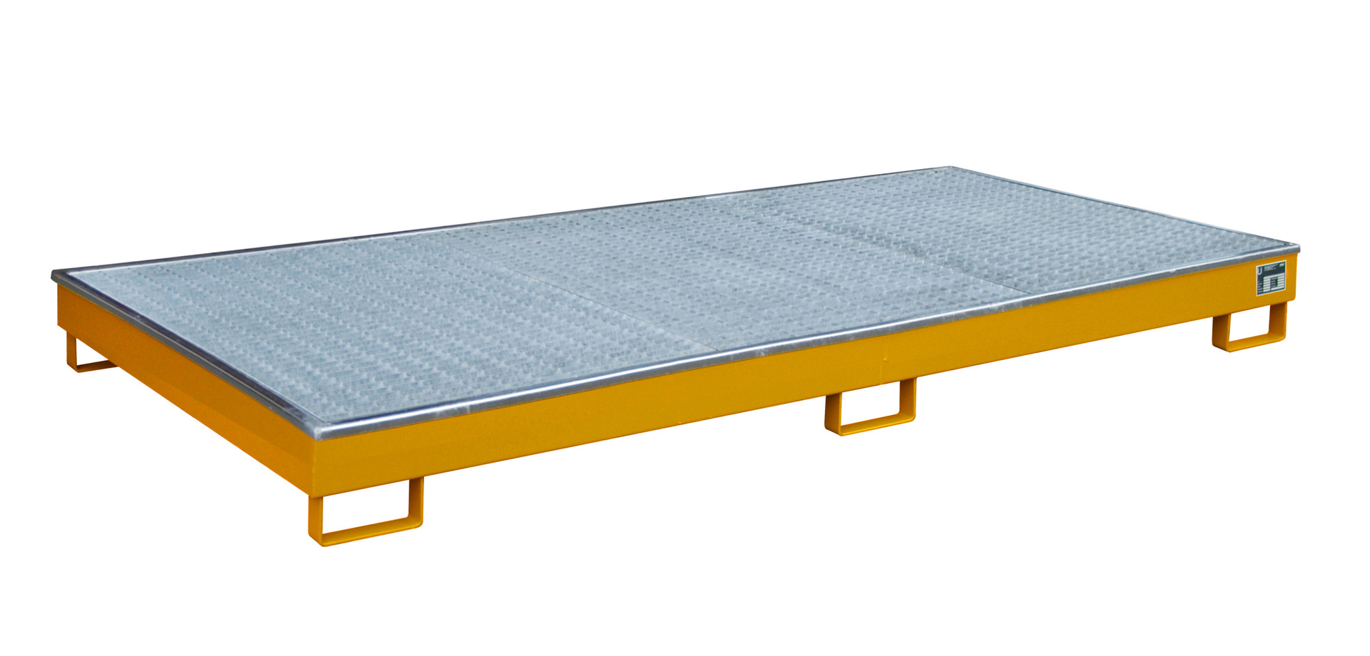 Regalwanne mit PE-Einsatz Typ RW-GR PE RAL 2000 Gelborange