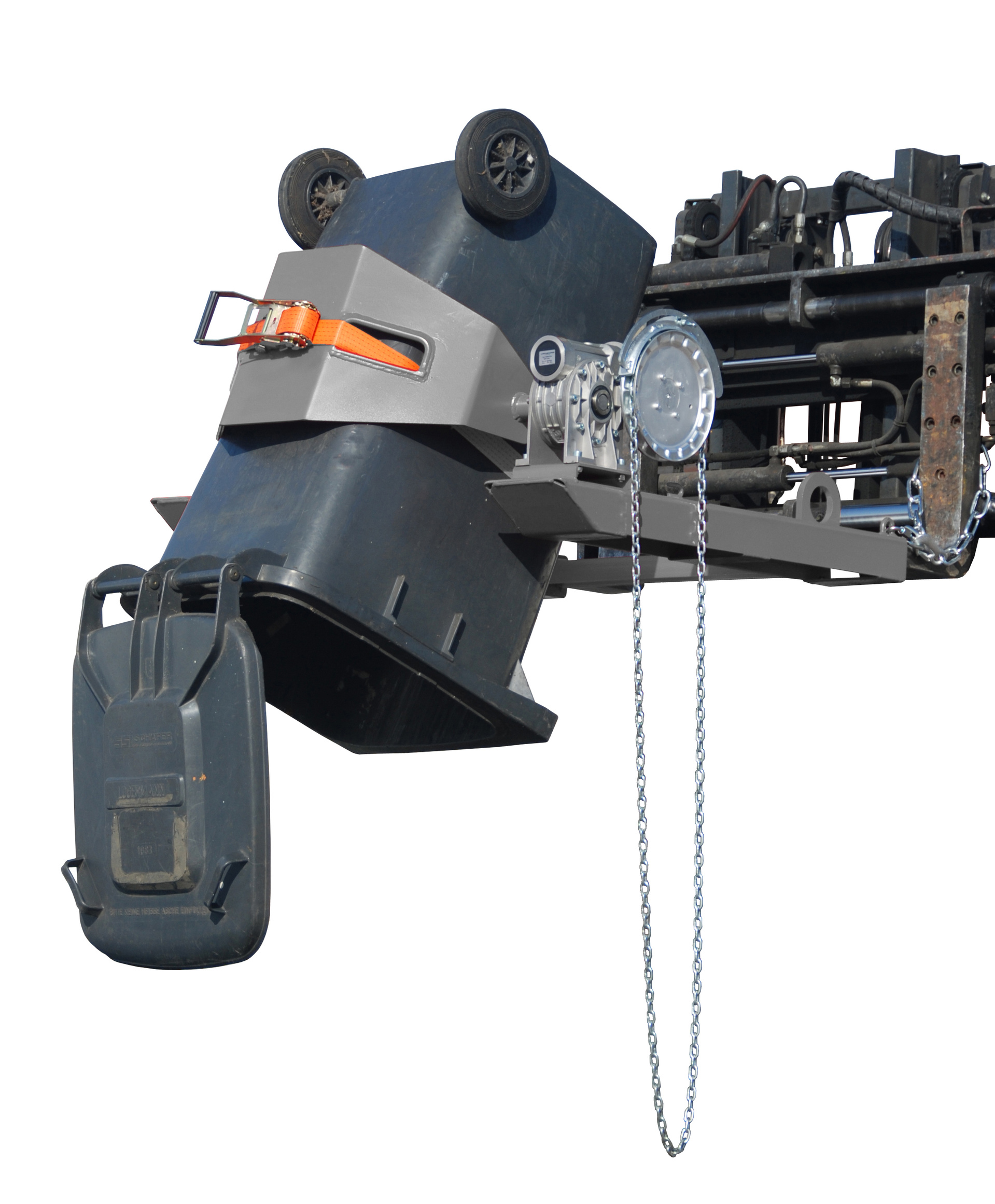 Fasskipper Typ FLEX-K RAL 7005 Mausgrau