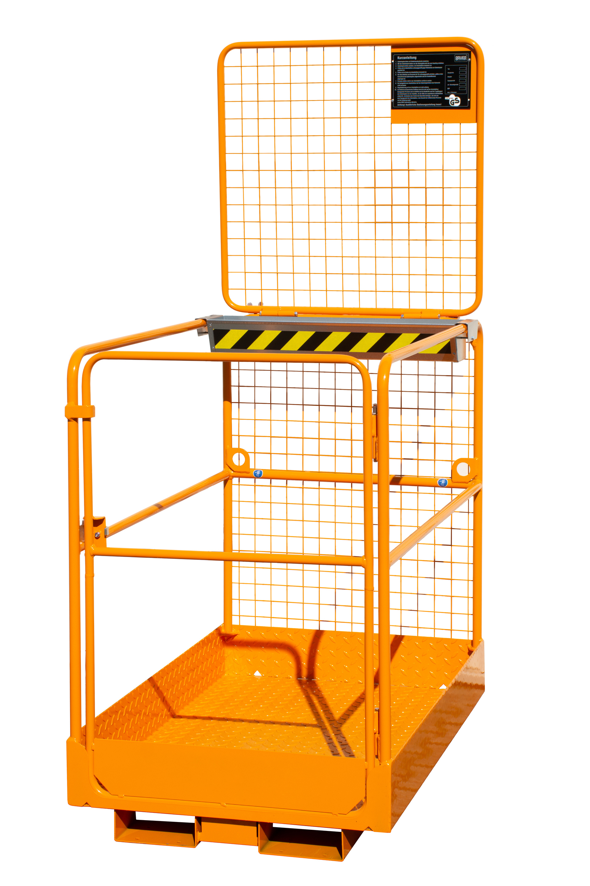 Sicherheitskorb Typ SIKO/L RAL 2000 Gelborange