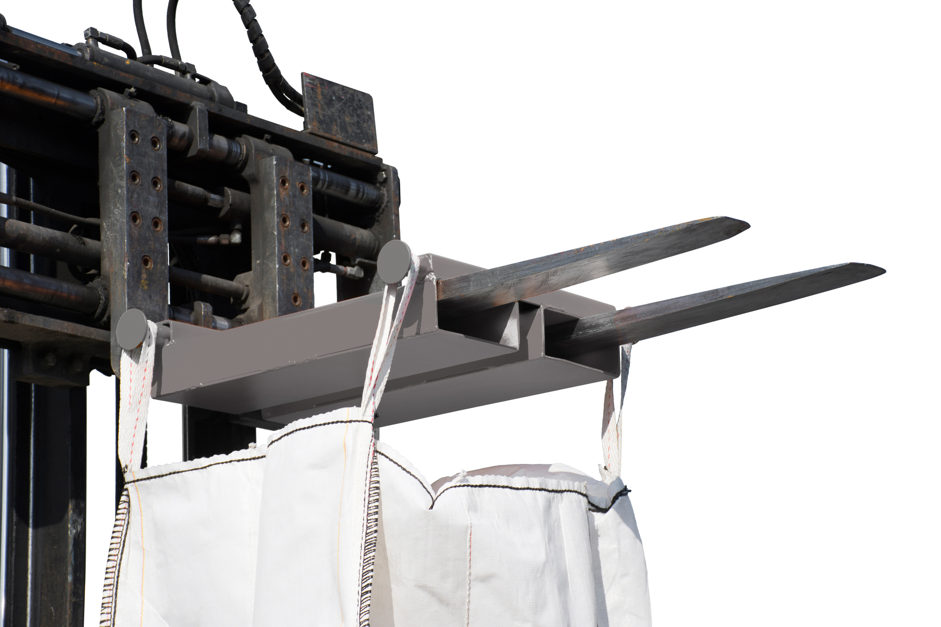 Traverse für Big-Bags Typ TBB-E RAL 7005 Mausgrau