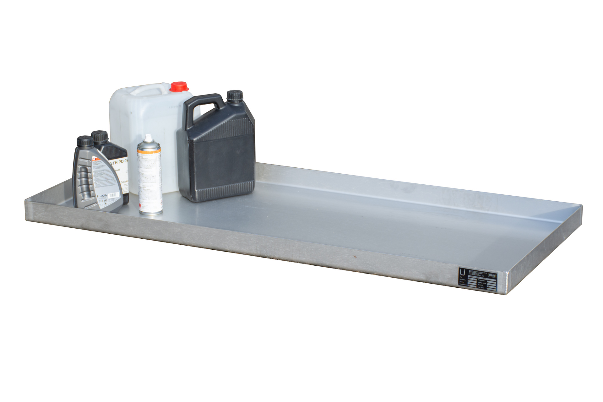 Kleingebindewanne Typ KGW Edelstahl