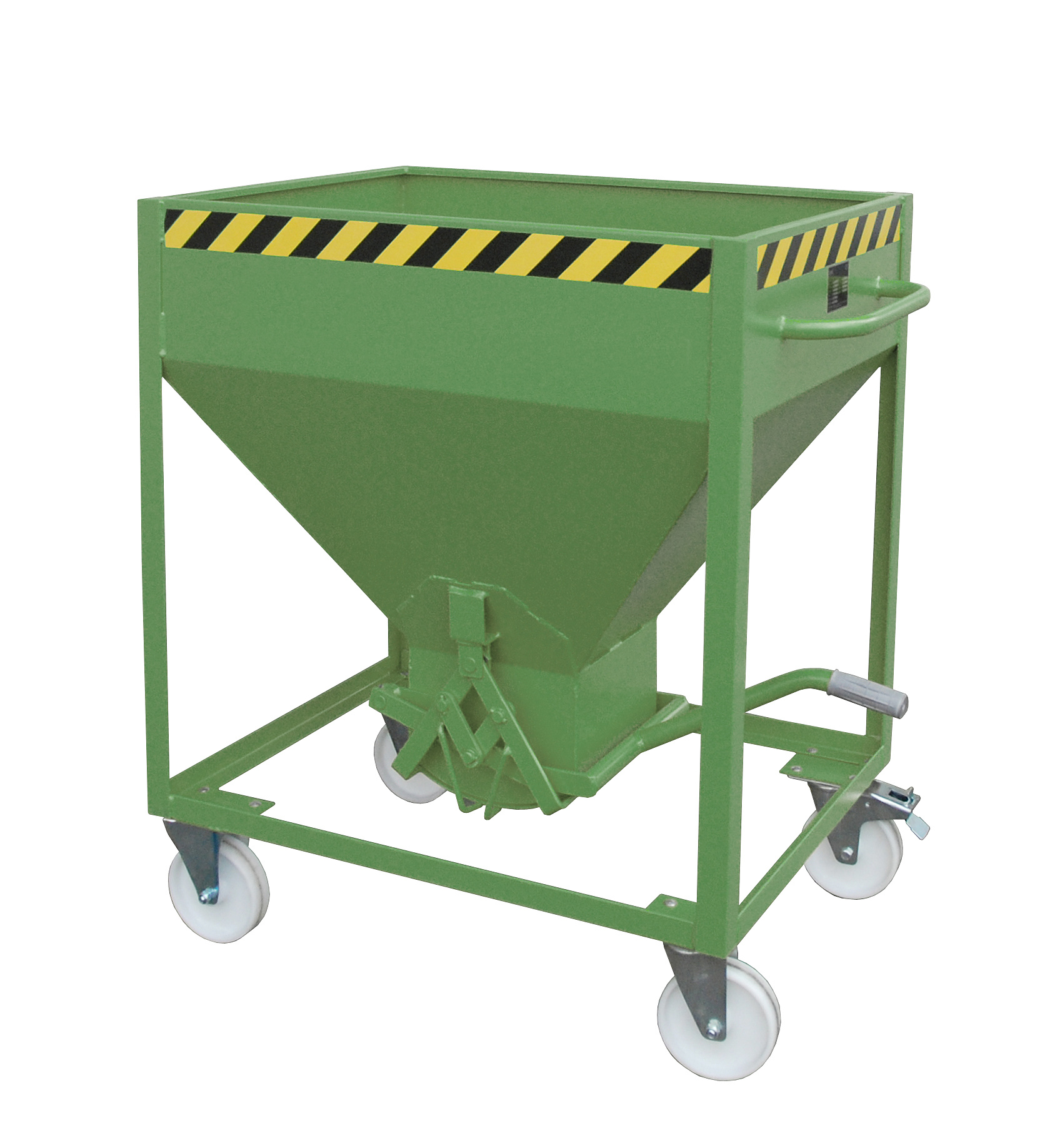 Silobehälter Typ SR RAL 6011 Resedagrün