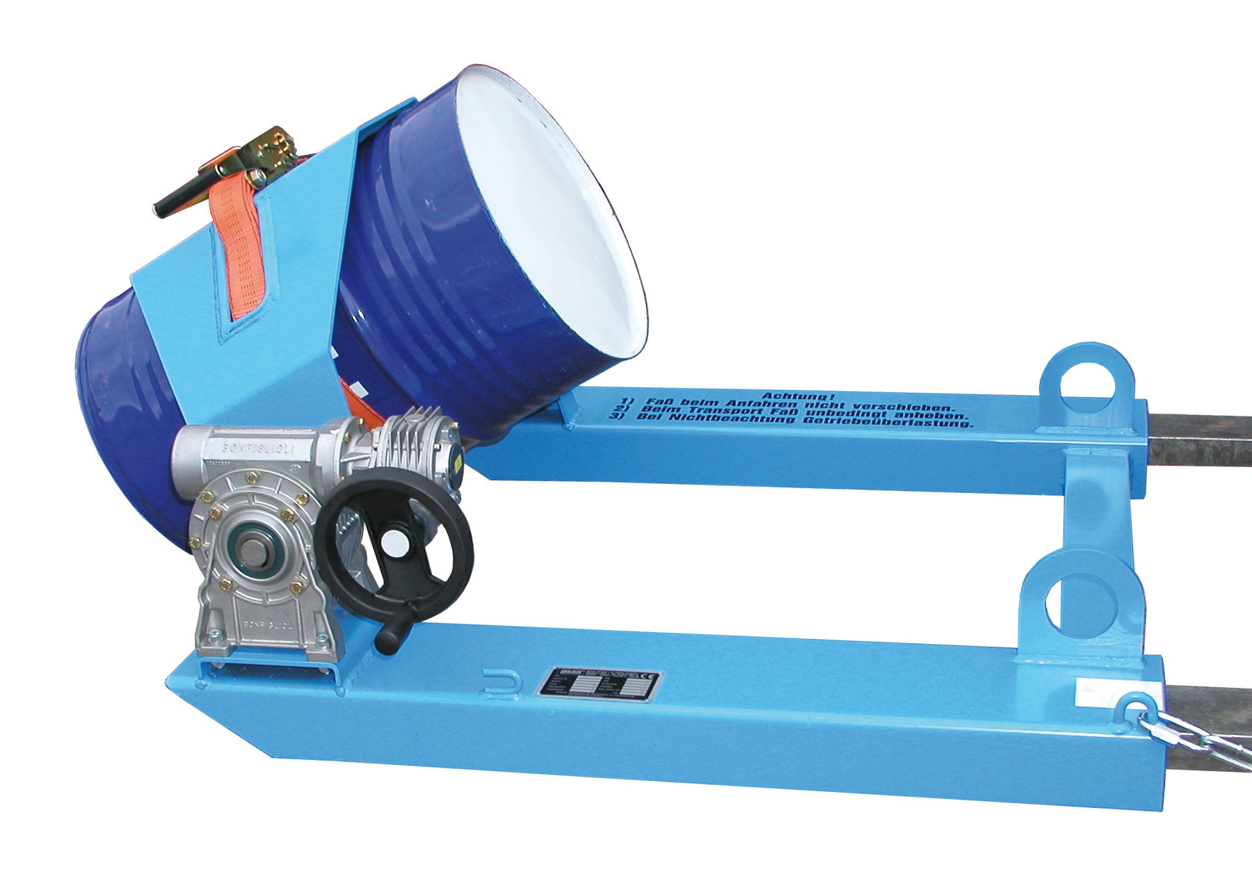 Fasskipper Typ FLEX-HK RAL 5012 Lichtblau