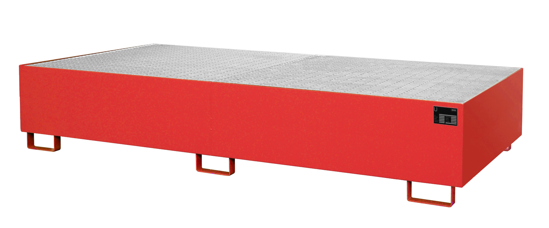 Regalwanne Typ RW-GR RAL 3000 Feuerrot