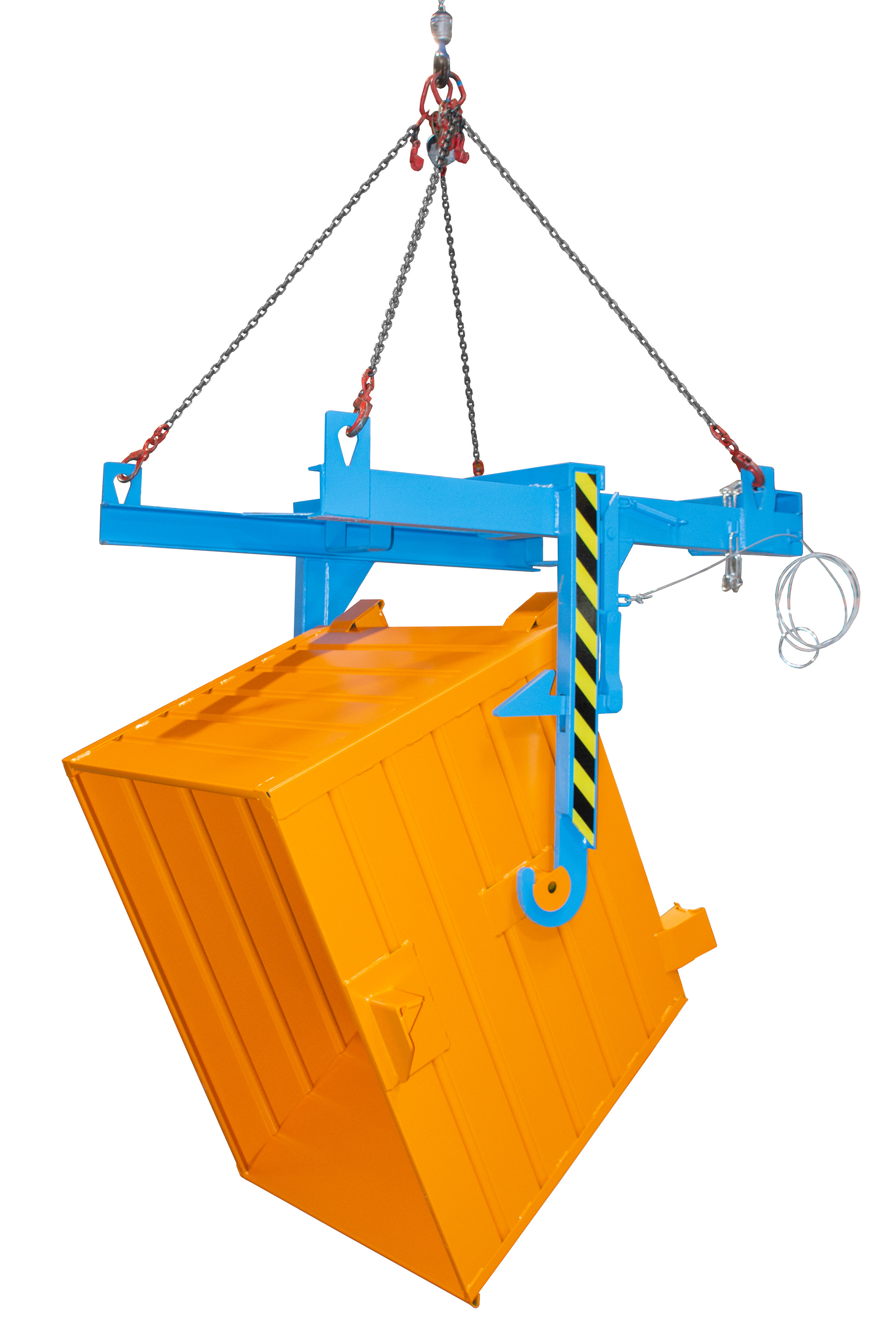 Traverse für Stapelkipper Typ BKT RAL 5012 Lichtblau