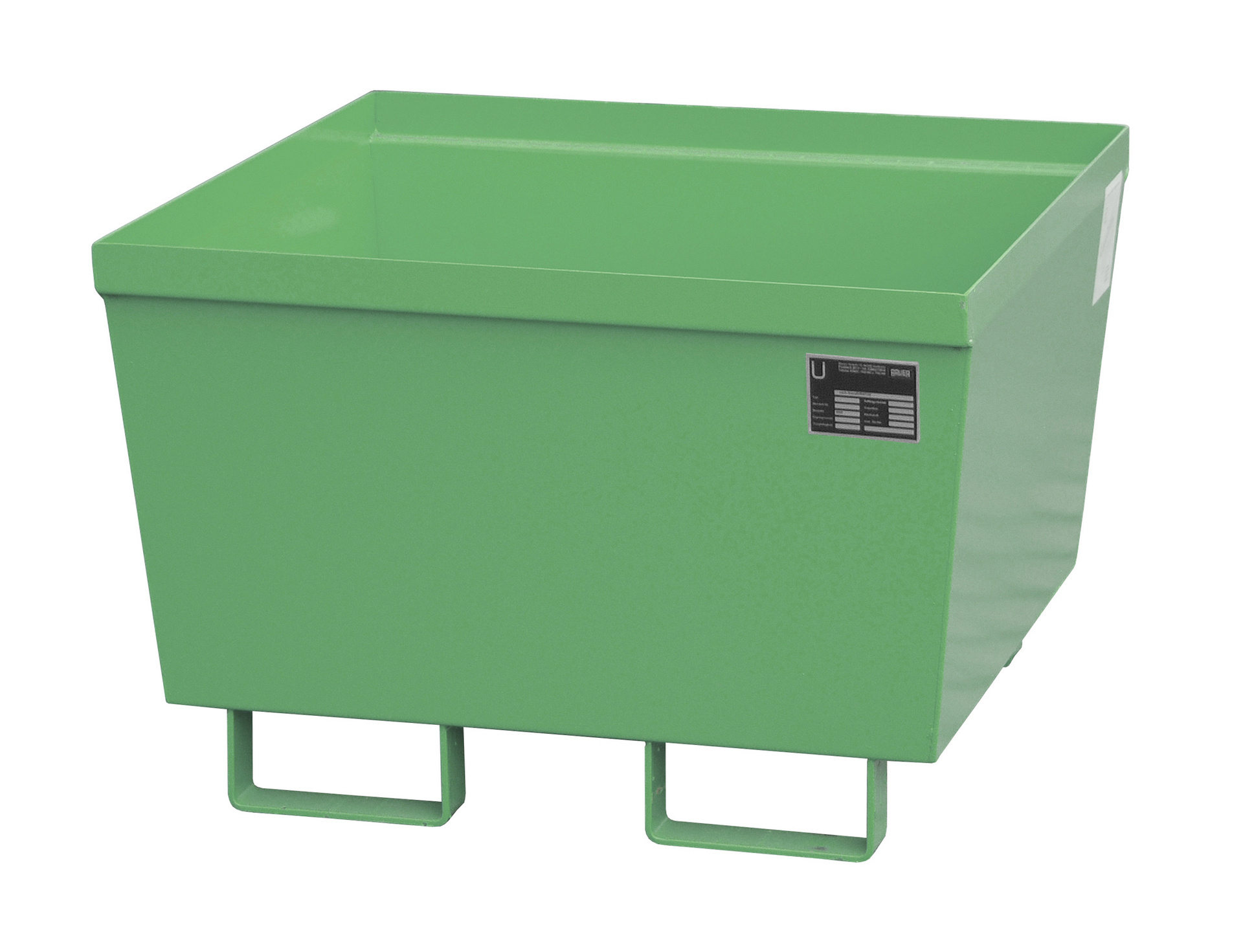 Auffangwanne Typ AO RAL 6011 Resedagrün