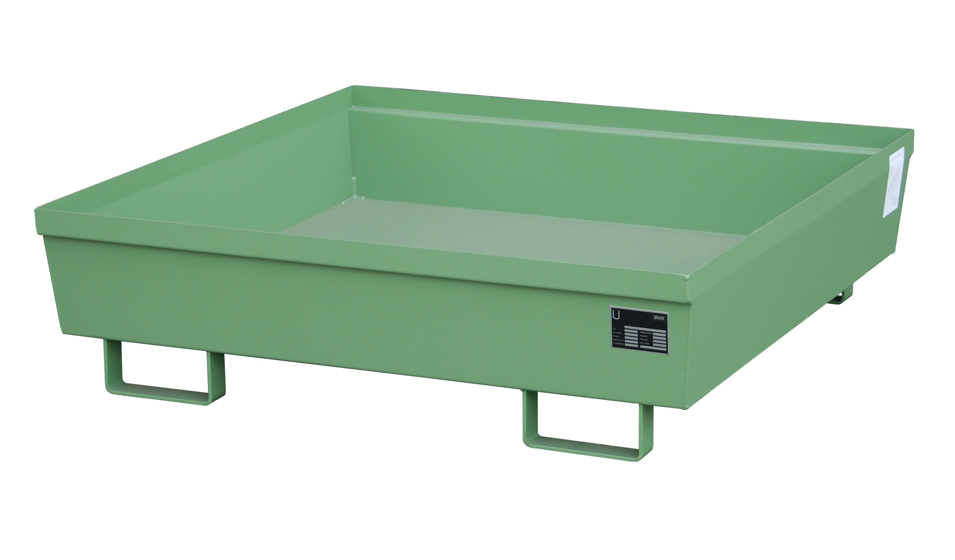 Auffangwanne Typ AO RAL 6011 Resedagrün