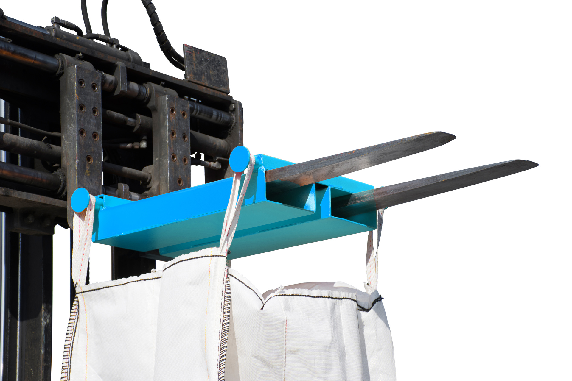 Traverse für Big-Bags Typ TBB-E RAL 5012 Lichtblau