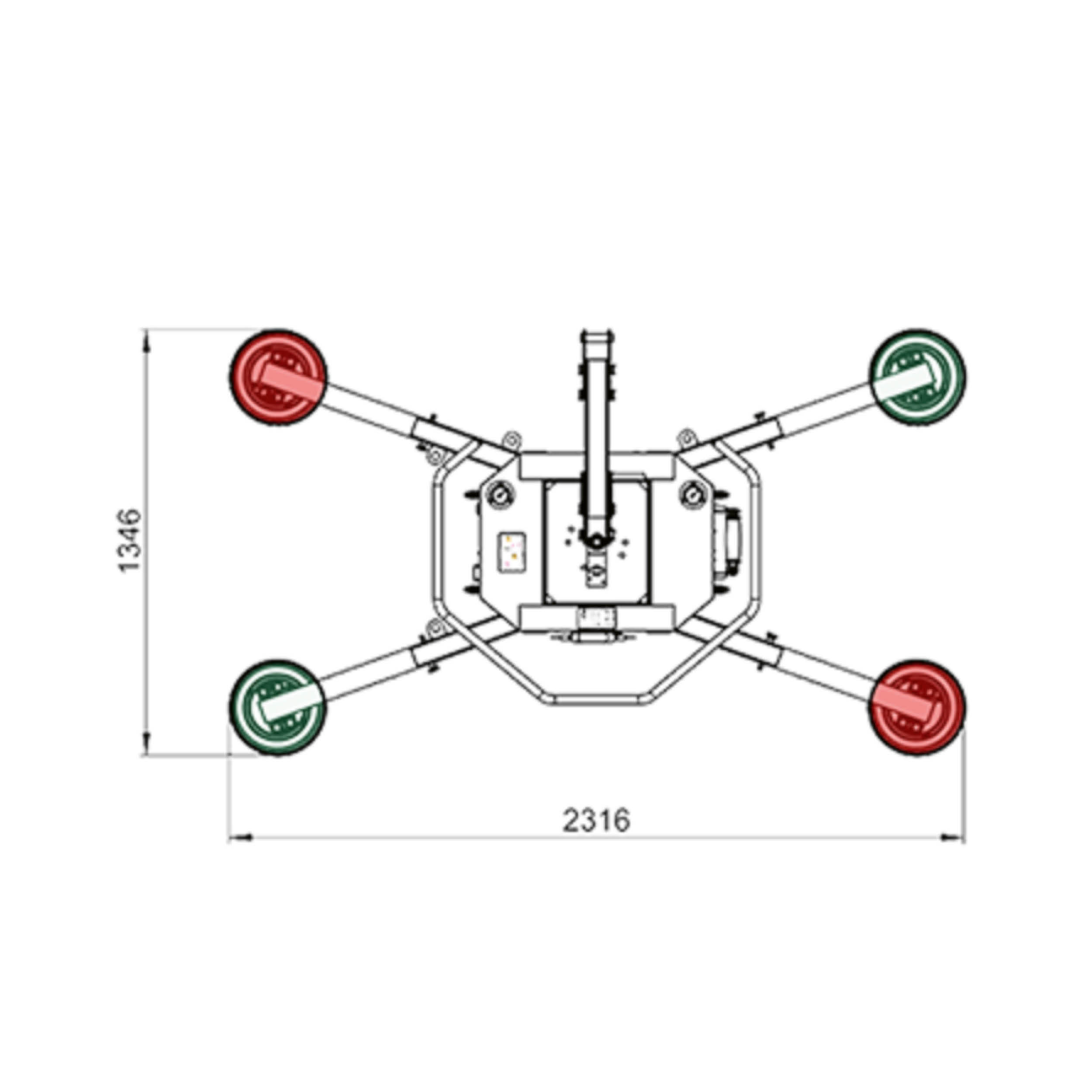 Zeichnung Technik UPG600