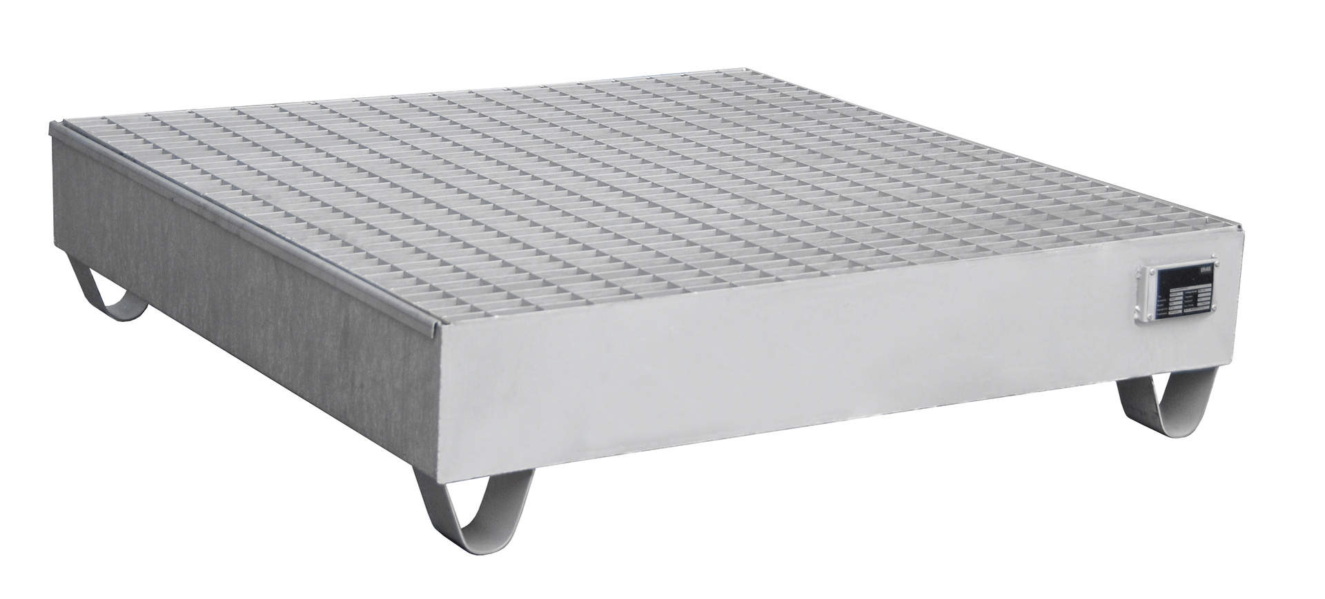 Edelstahl-Auffangwanne Typ VAW Edelstahl mit Zubehör