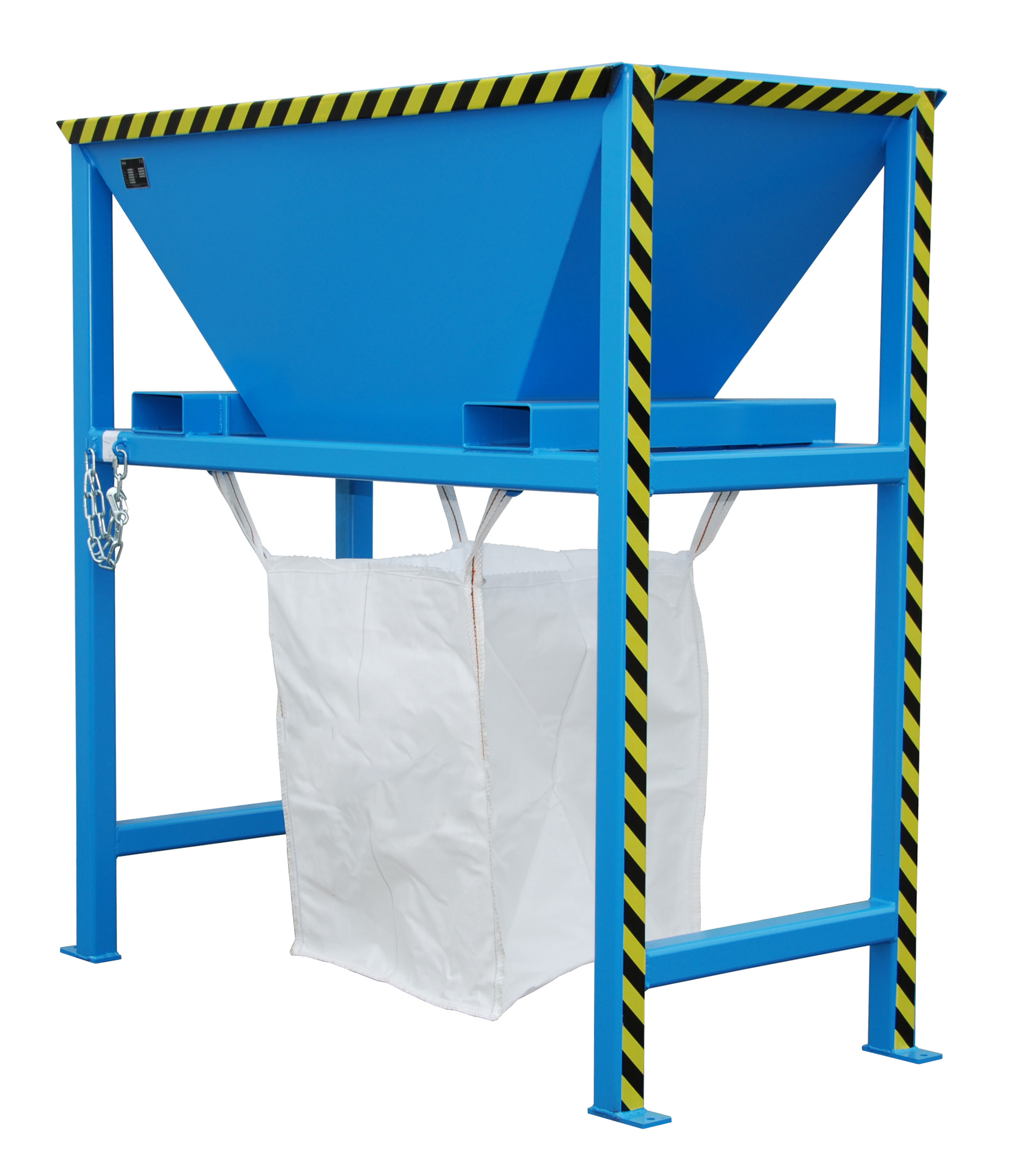 Befülltrichter Typ BTS RAL 5012 Lichtblau