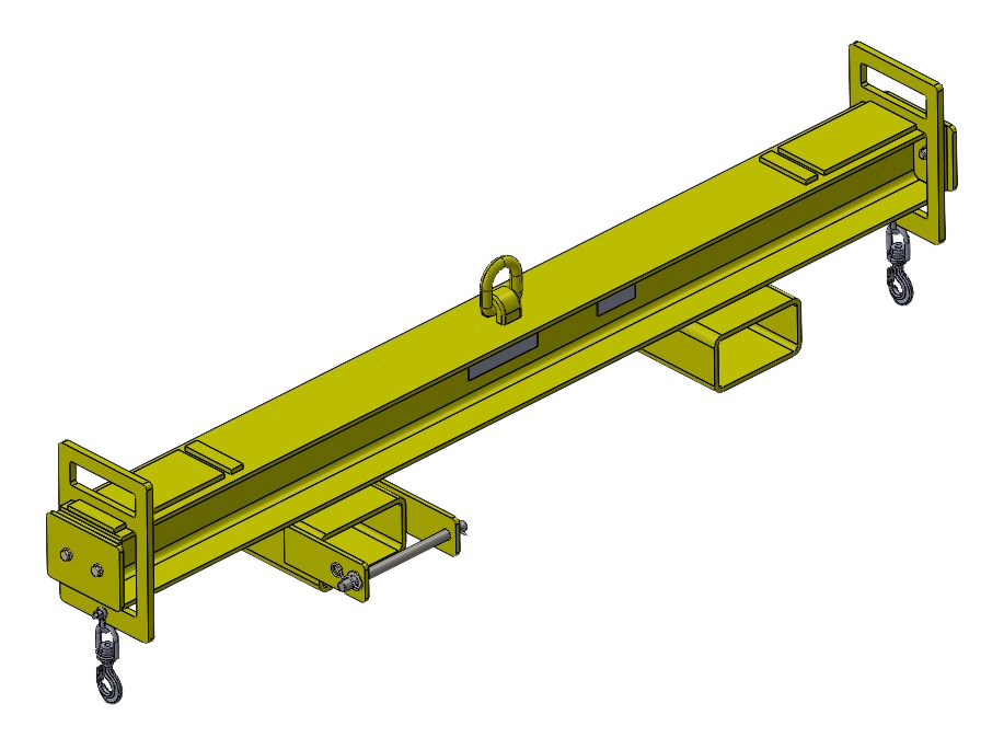 Traversa per carrelli elevatori / Traversine per carrelli elevatori regolabili