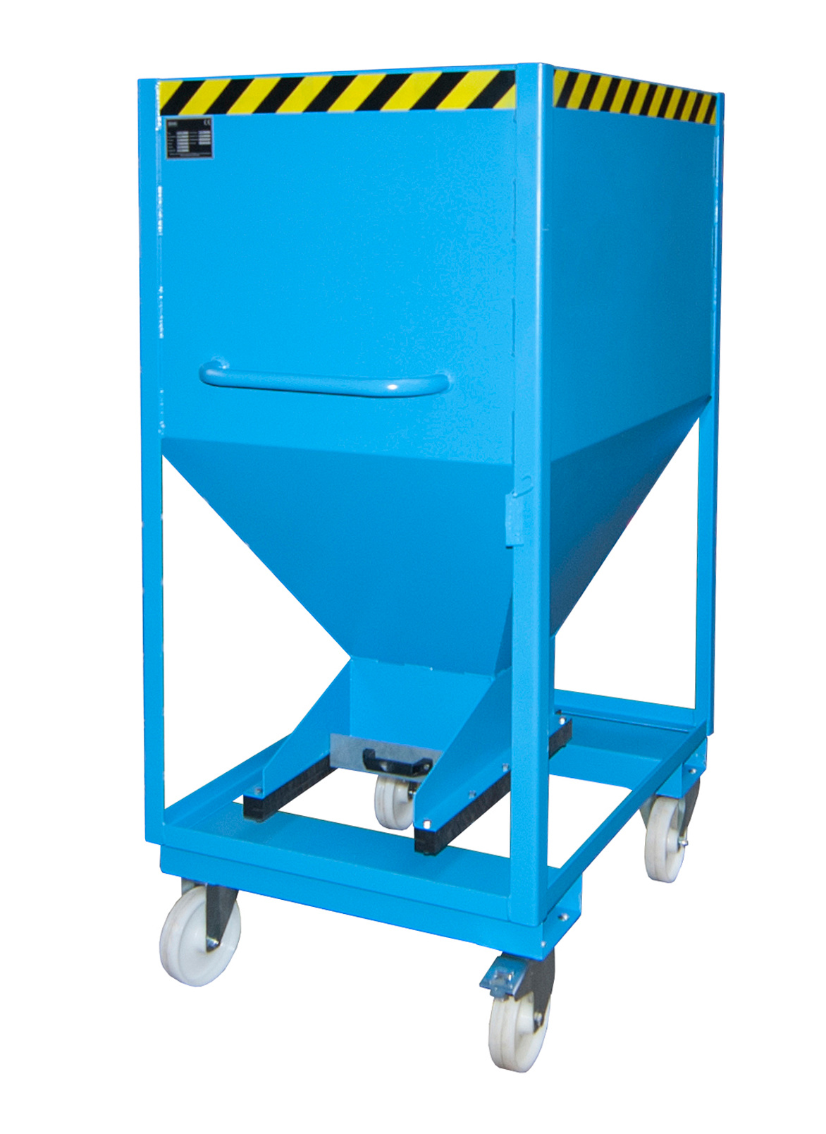 Silobehälter Typ SRE-D RAL 5012 Lichtblau