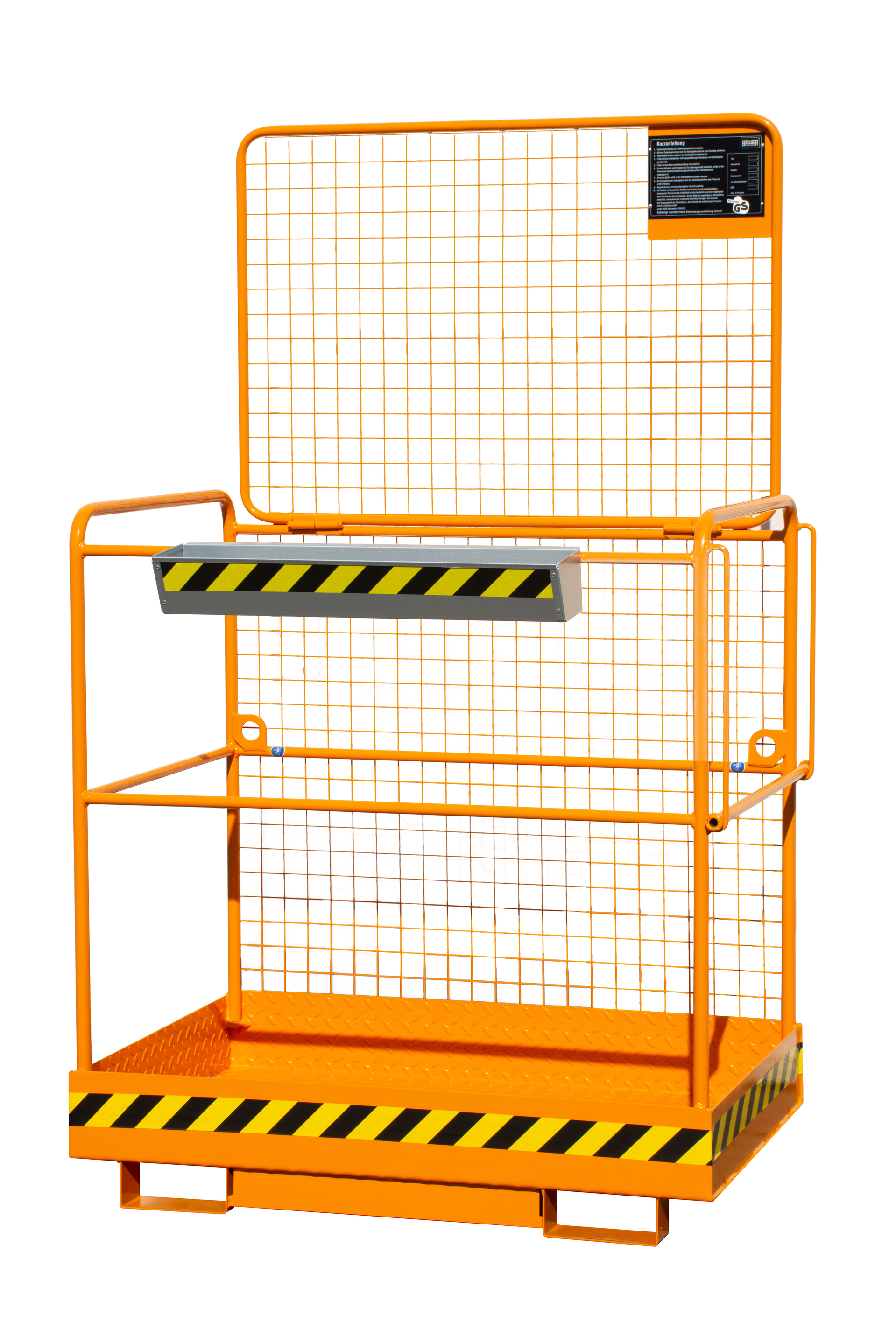 Sicherheitskorb Typ SIKO-G RAL 2000 Gelborange