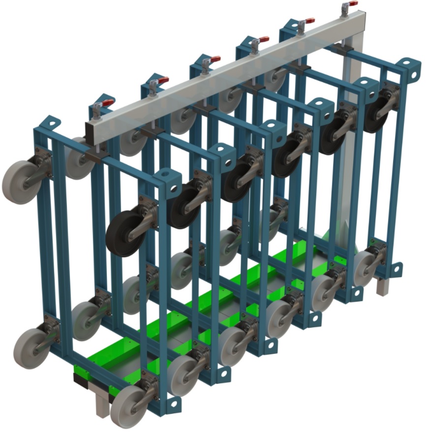 Trolleymagazin für Paletten-Fahrwagen