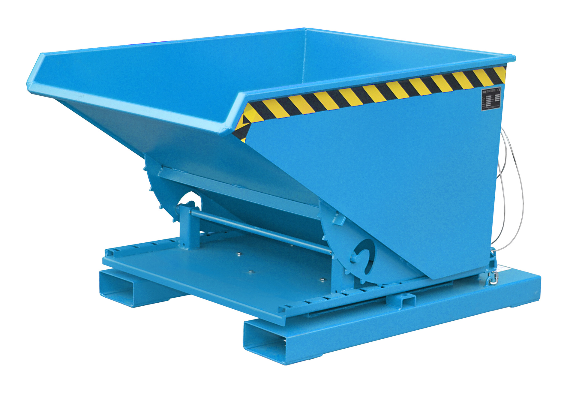 Kippbehälter Typ 3S RAL 5012 Lichtblau