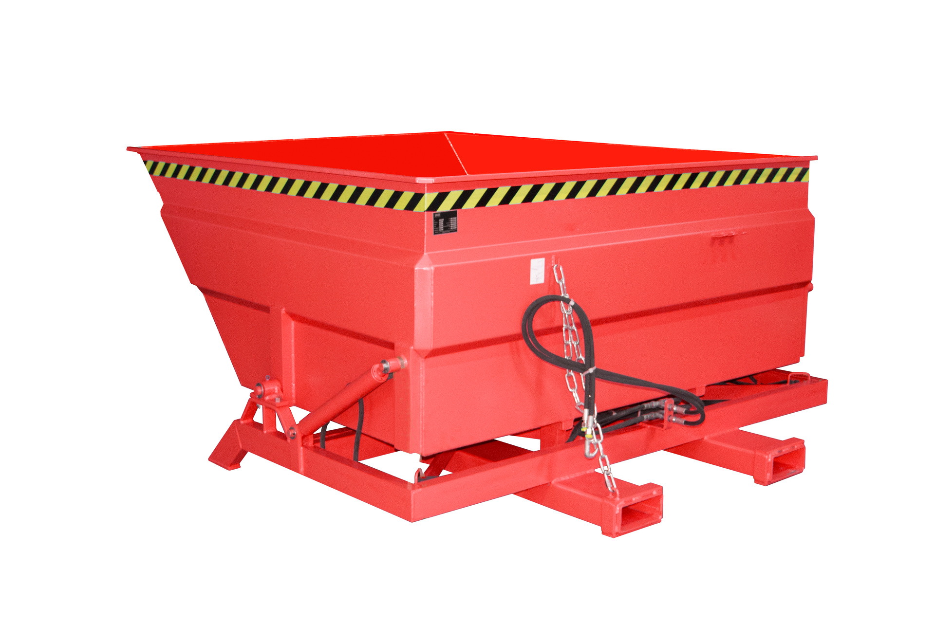 Kippbehälter Typ BKC-H RAL 3000 Feuerrot