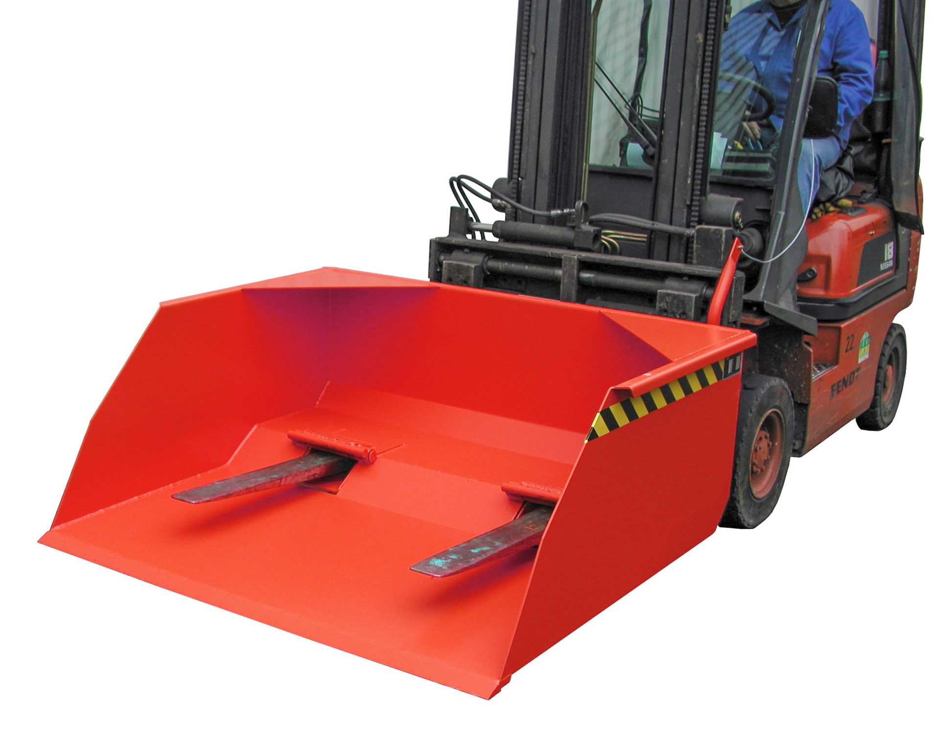 Schaufel Typ BSM RAL 3000 Feuerrot