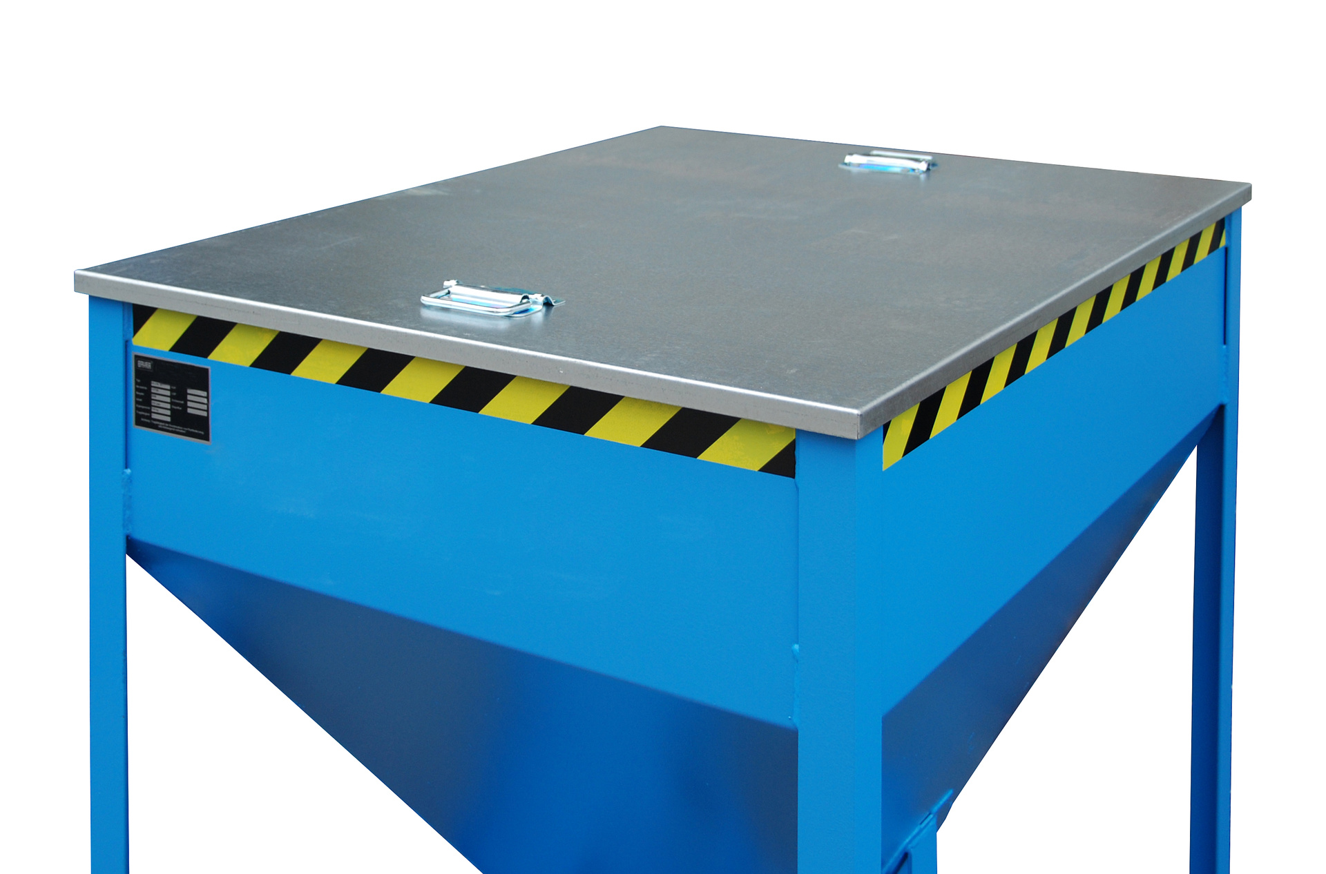 Silobehälter Typ SR Detail mit Deckel (Zubehör)