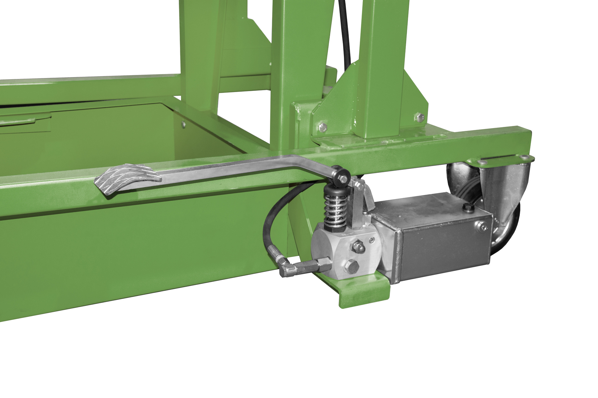 Mülltonnen-Kippstation Typ MKS-F Detail