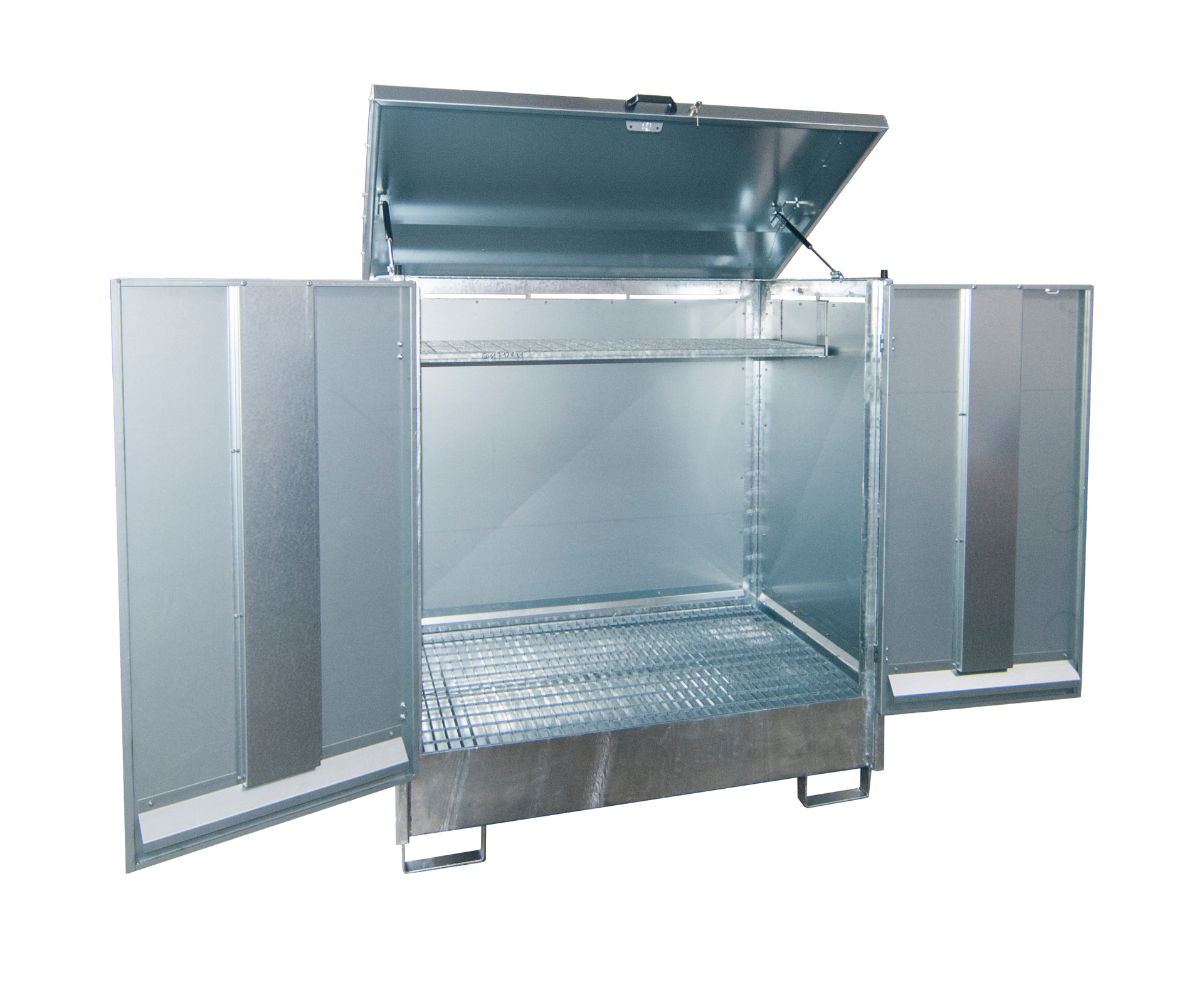 Gefahrstoff-Depot Typ GD-N verzinkt mit Zubehör