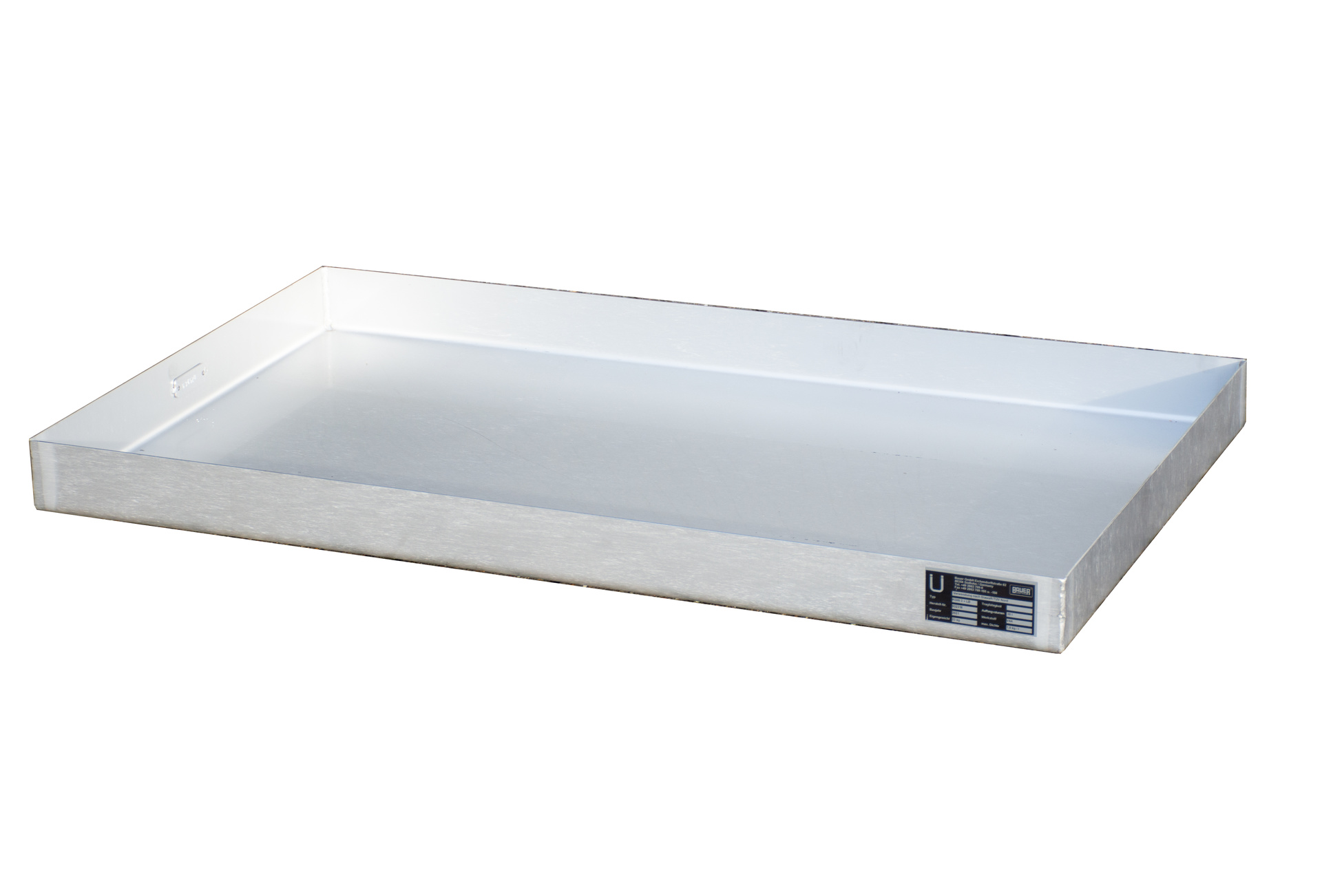 Kleingebindewanne Typ KGW Edelstahl