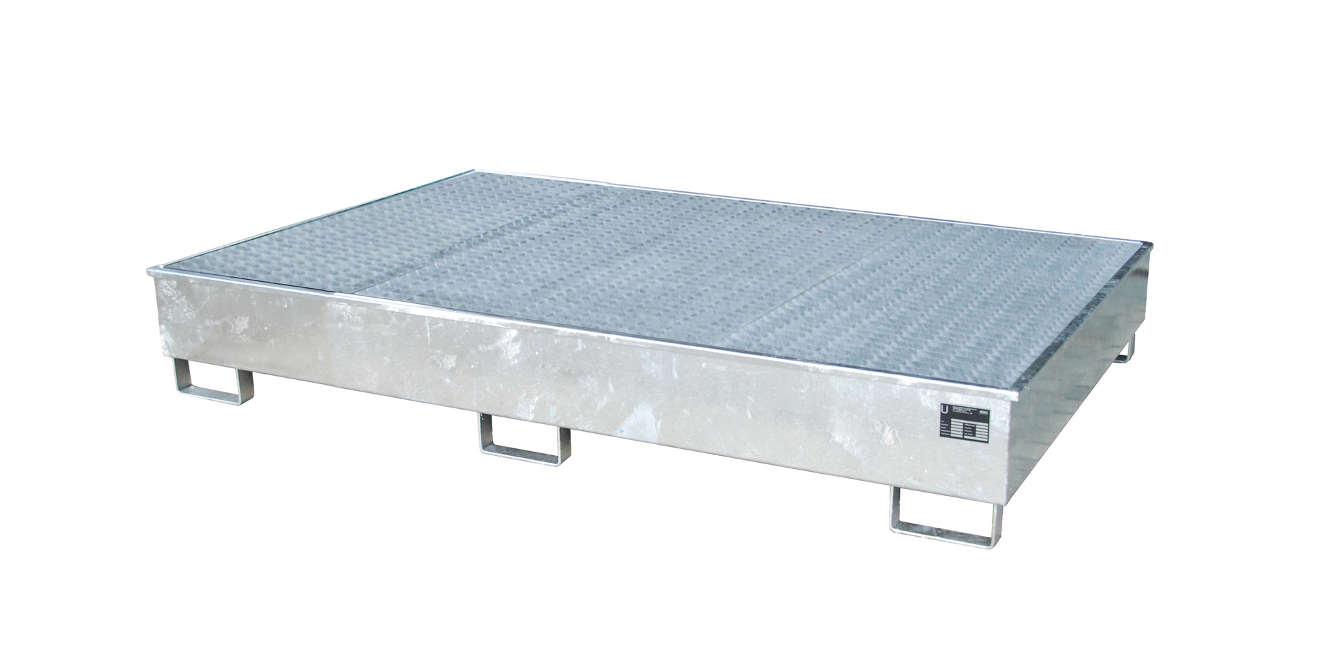 Regalwanne mit PE-Einsatz Typ RW-GR PE feuerverzinkt