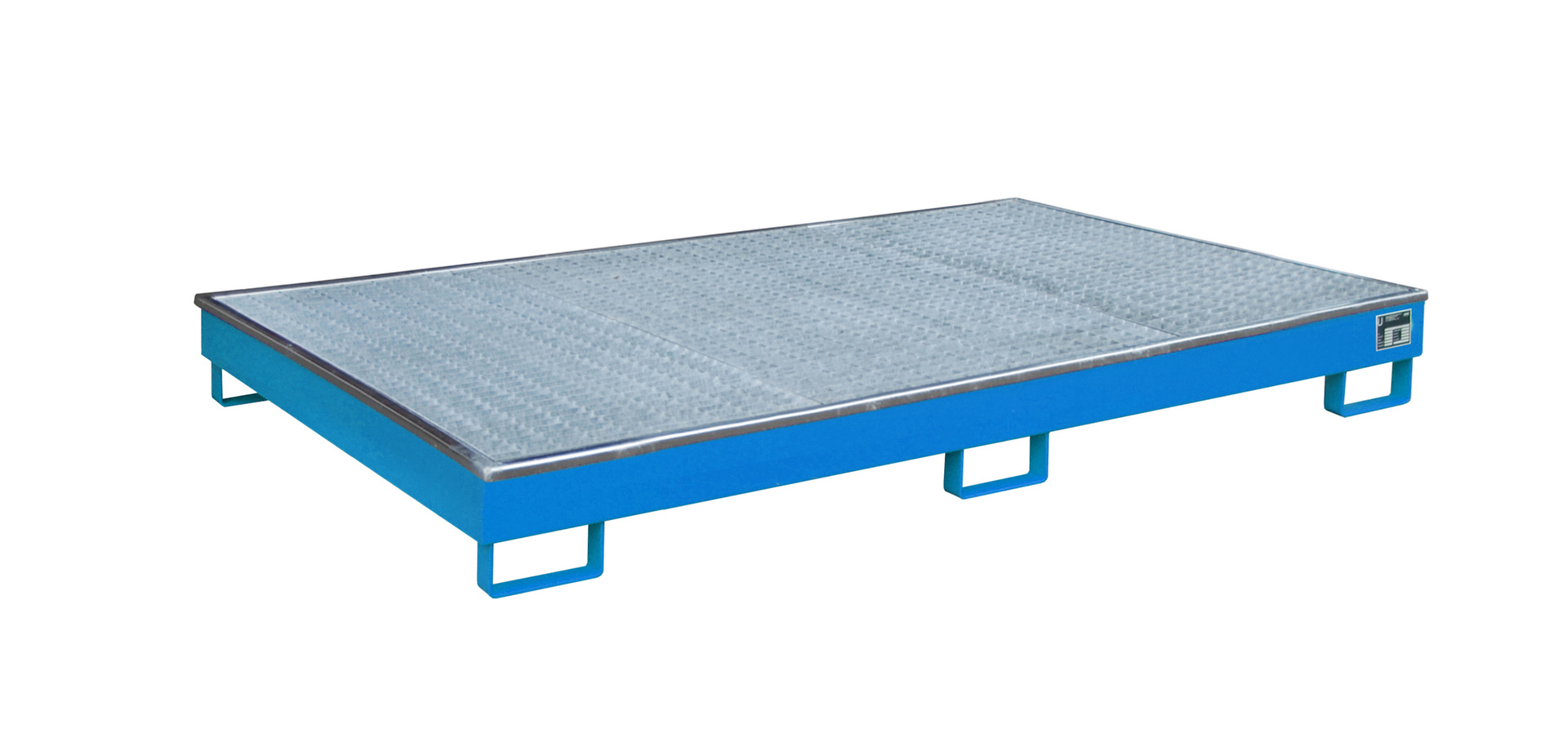 Regalwanne mit PE-Einsatz Typ RW-GR PE RAL 5012 Lichtblau