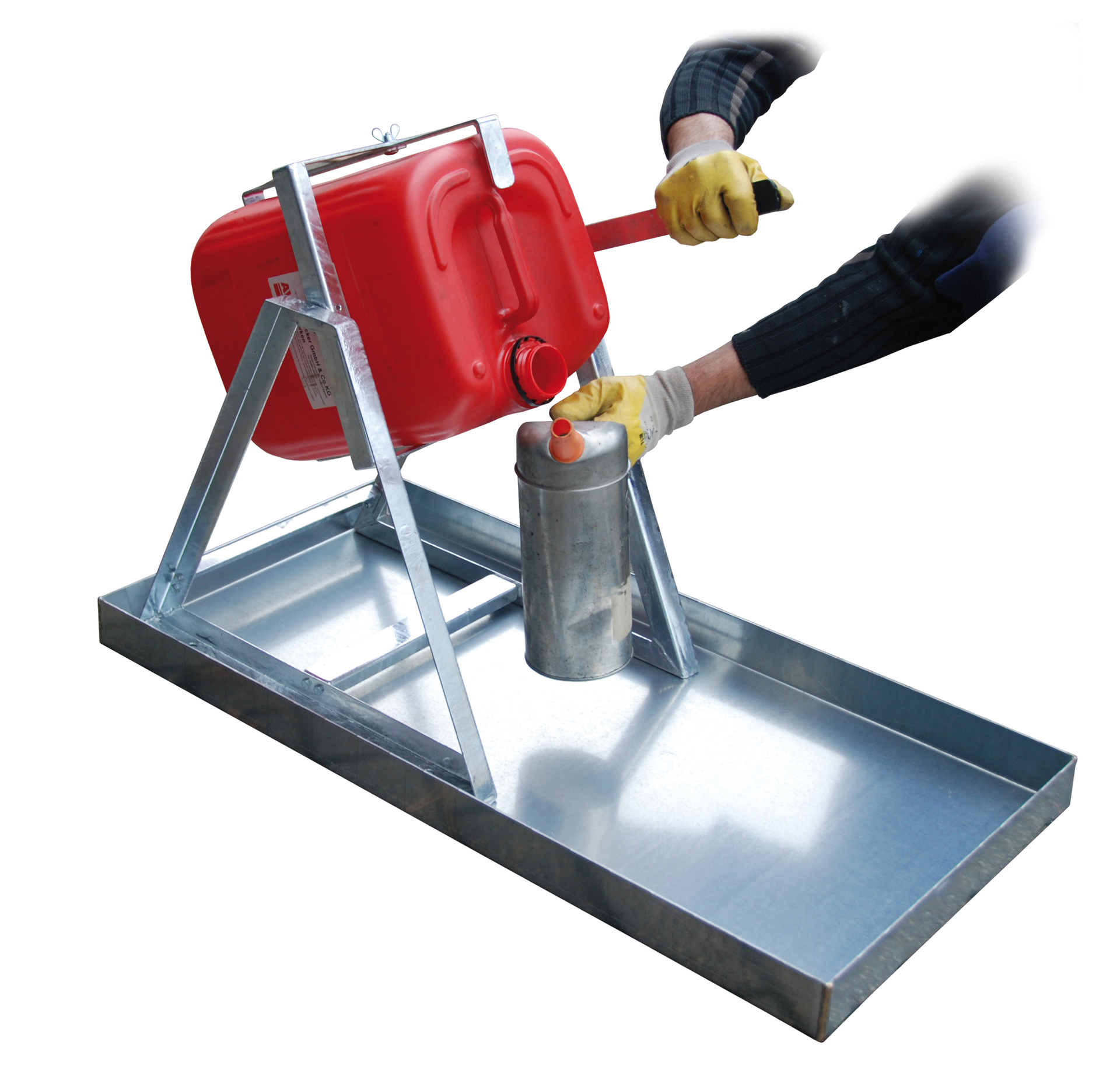 Kanister-Abfüllhilfe Typ KAH verzinkt