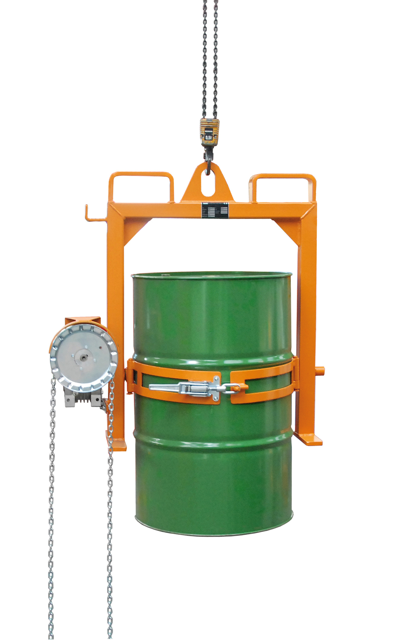 Fasskipper Typ FD-SK RAL 2000 Gelborange