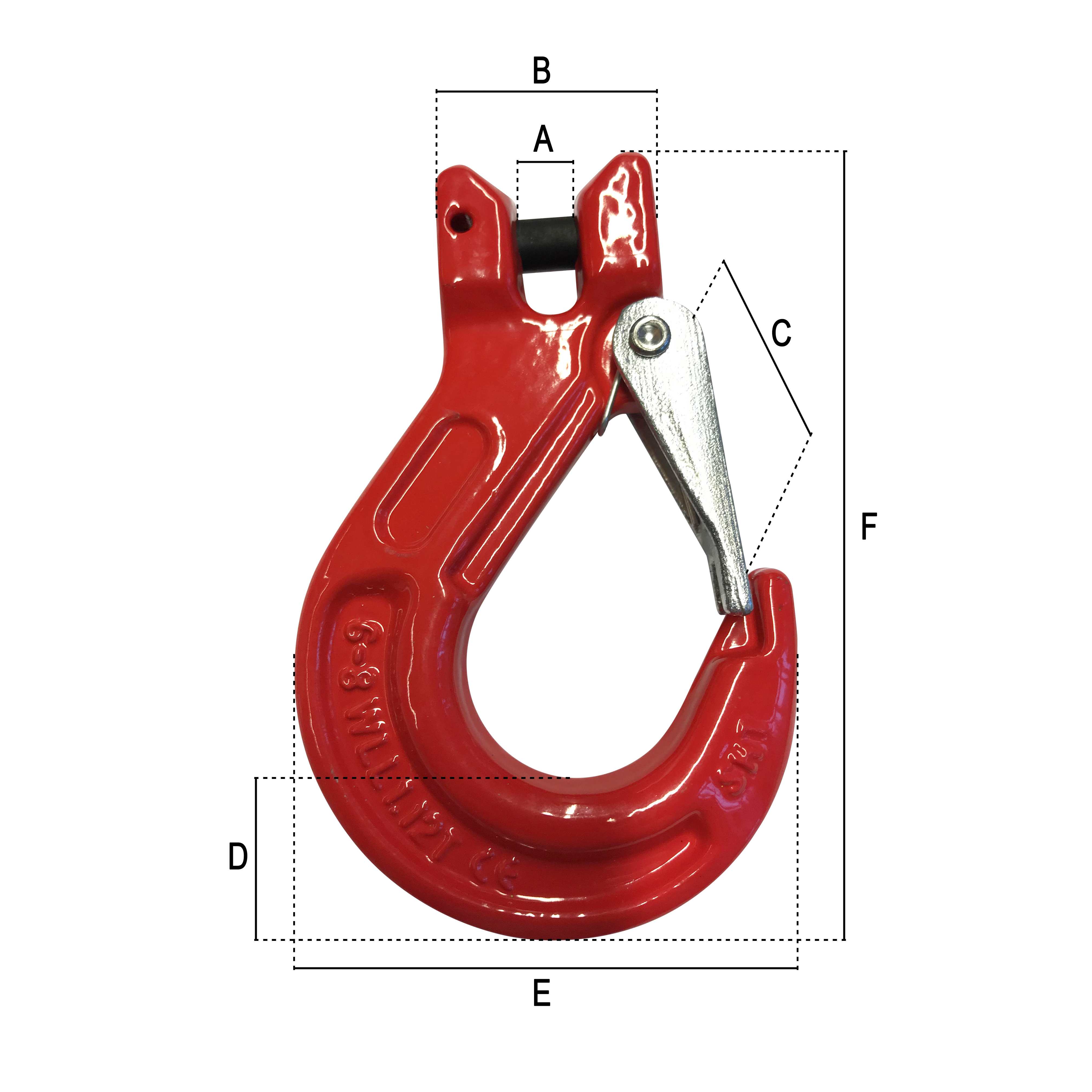Gabelkopfhaken / Gabelkopflasthaken techn. Daten 1/2