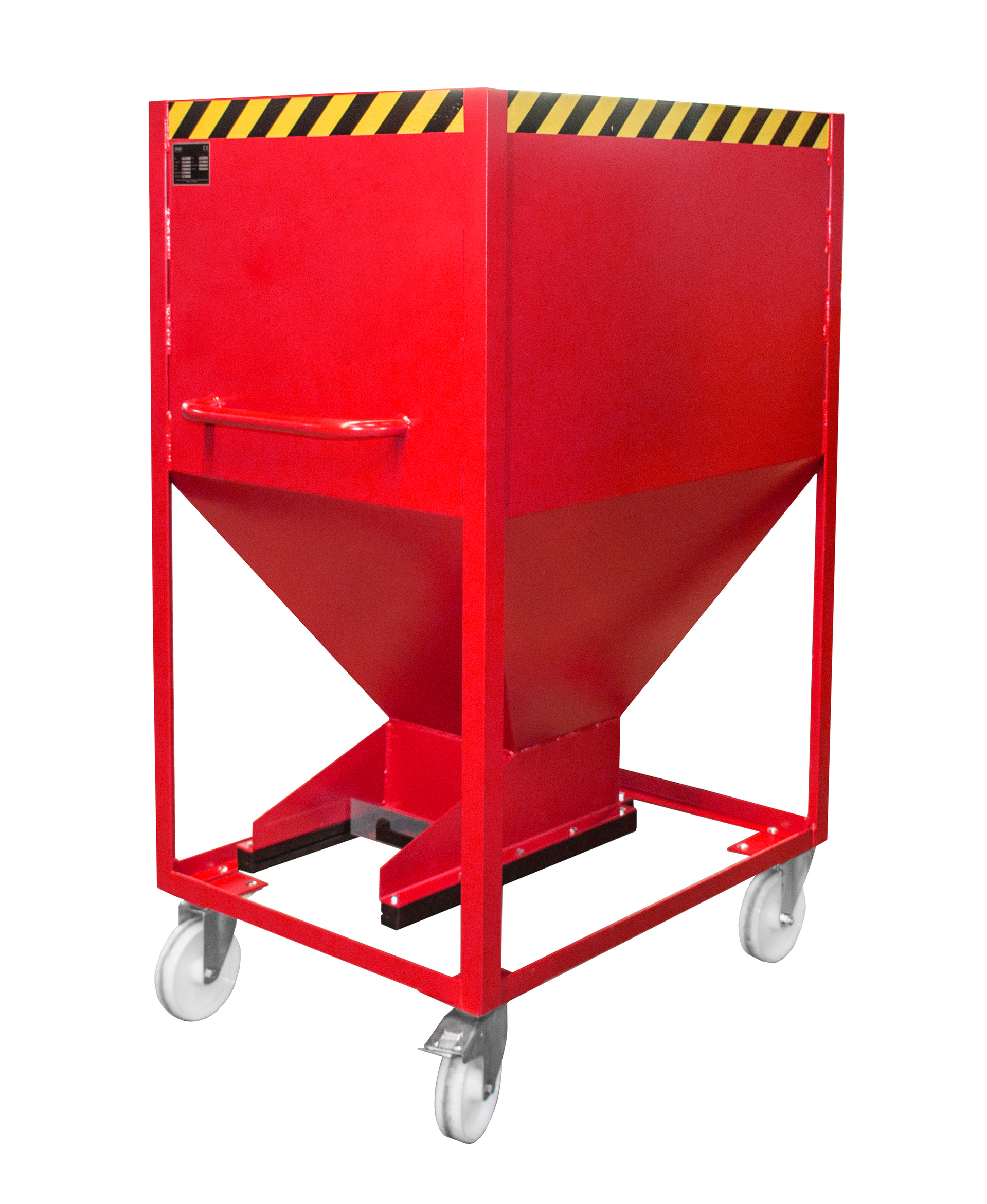 Silobehälter Typ SR-D RAL 3000 Feuerrot