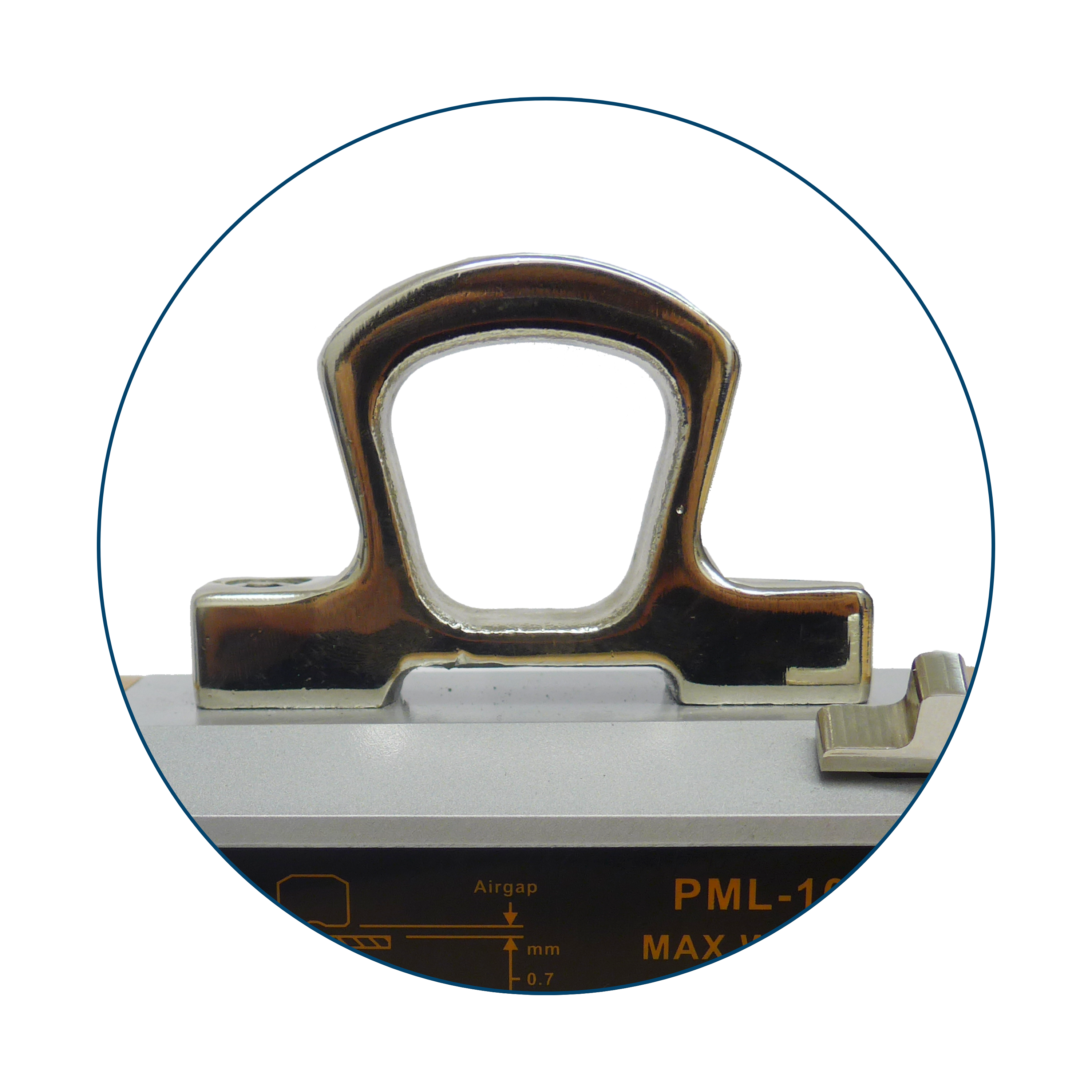 Kranlastmagnet mit Aufhängeöse