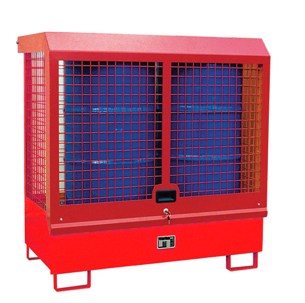 Gefahrstoff-Depot Typ GD-C RAL 3000 Feuerrot