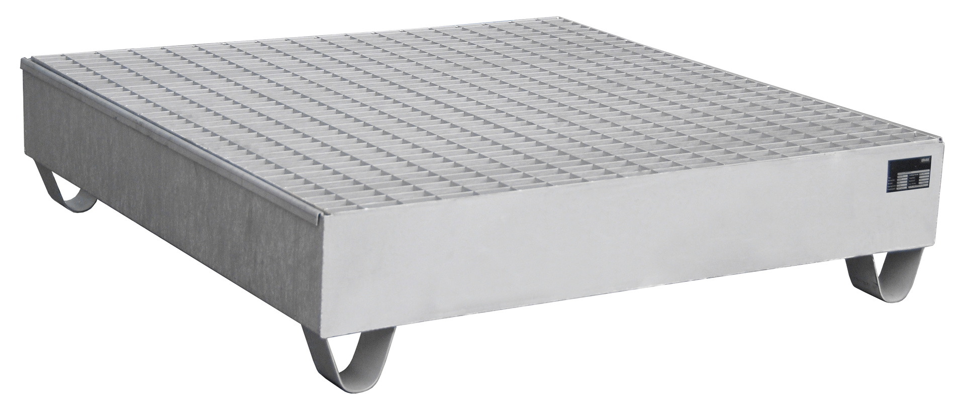 Edelstahl-Auffangwanne Typ VAW Edelstahl mit Zubehör