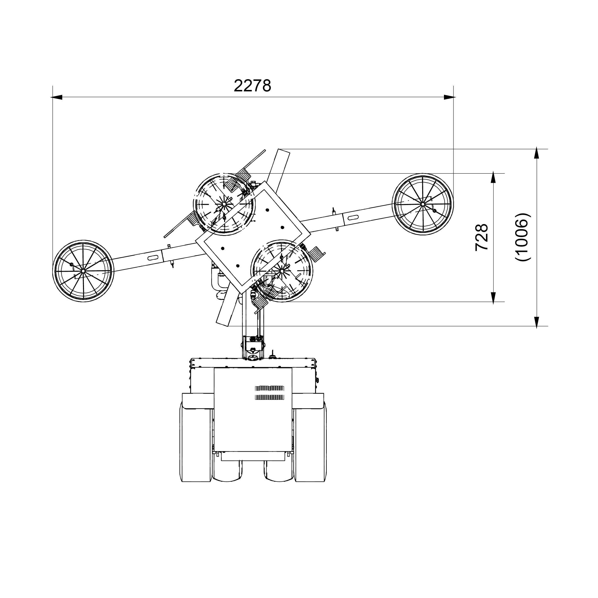 GW625 Zeichnung Sauger
