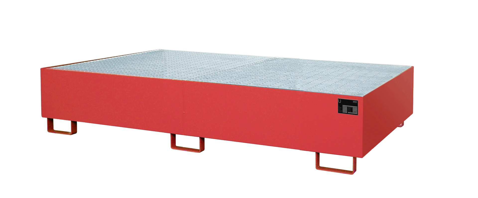 Regalwanne Typ RW-GR RAL 3000 Feuerrot