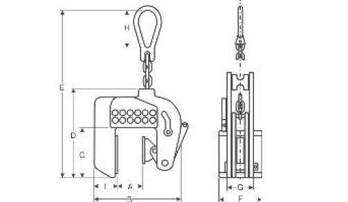 Vertikal-Schongreifer techn. Daten 1/2